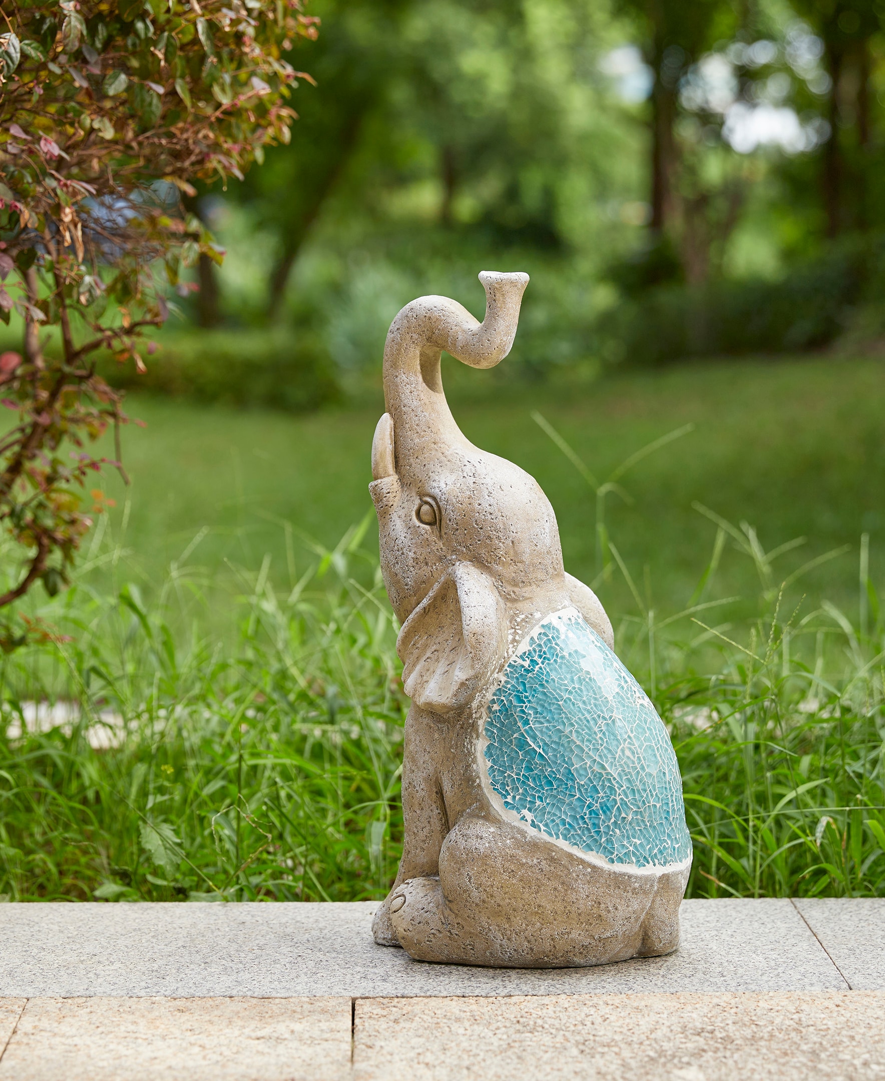 Glitzhome 2025400083 Garden-Statue - View #7