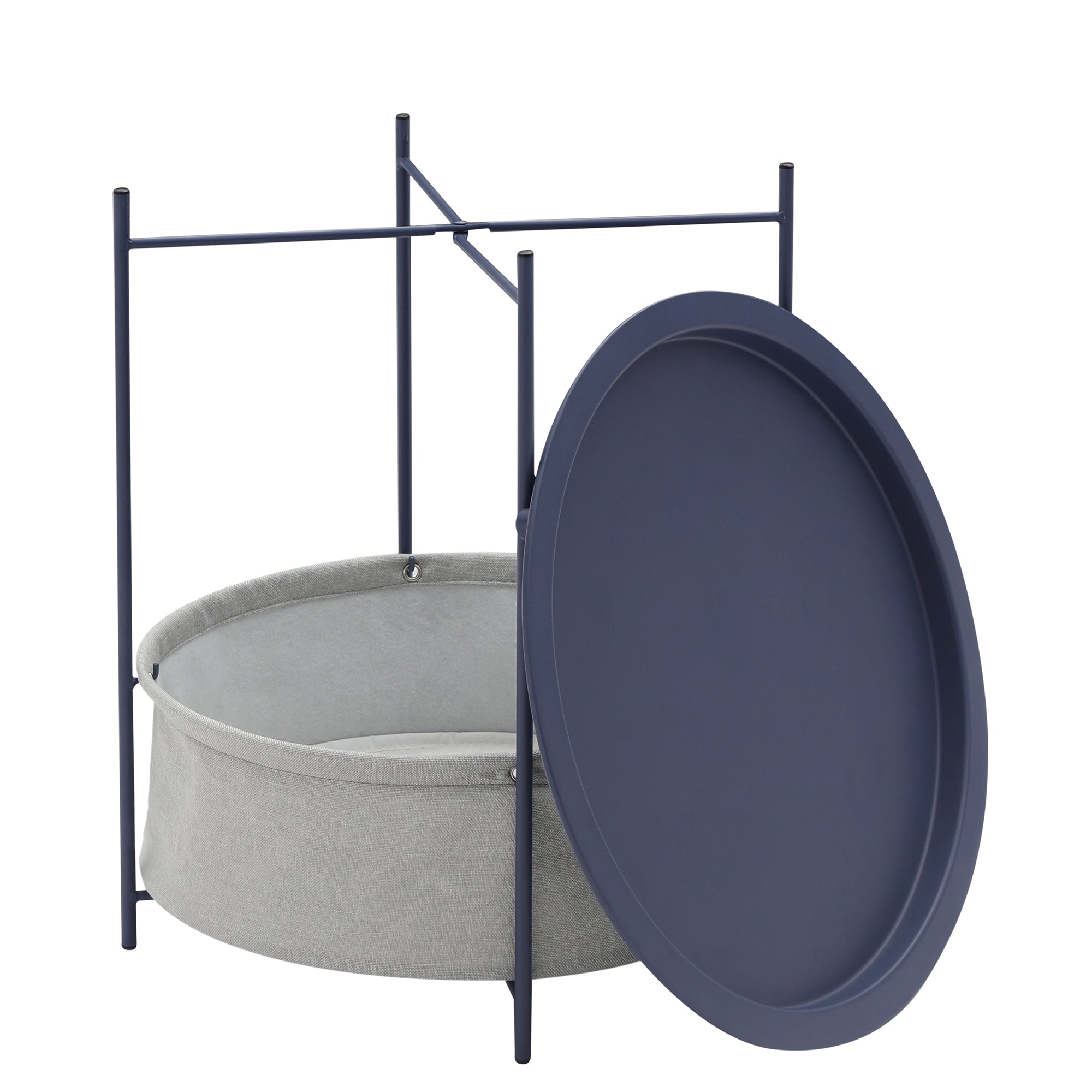 Vecelo LOE-XJM-MD02-BLU End-Tables - View #2