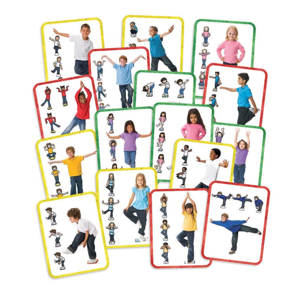 Roylco Body Stepping Stones Exercise Cards at Lowes.com