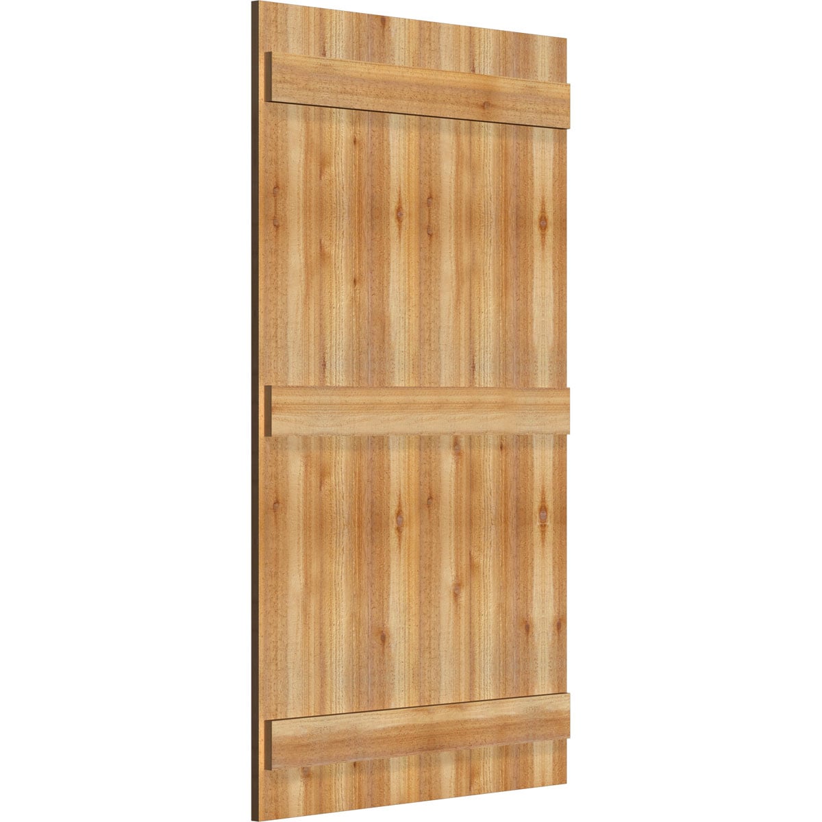 Ekena Millwork RBJ06S32X056RWR Exterior-Shutters - View #2