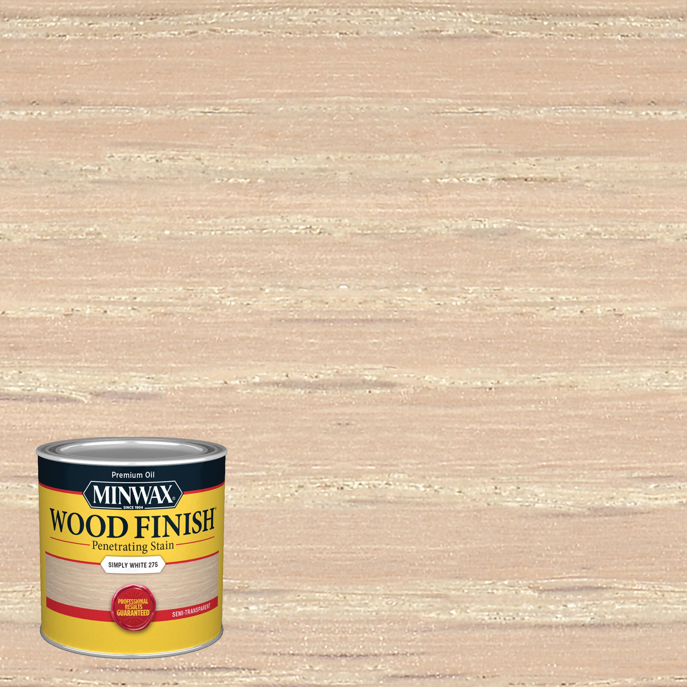 Minwax Wood Finish Oil-based Simply White Semi-transparent Interior 