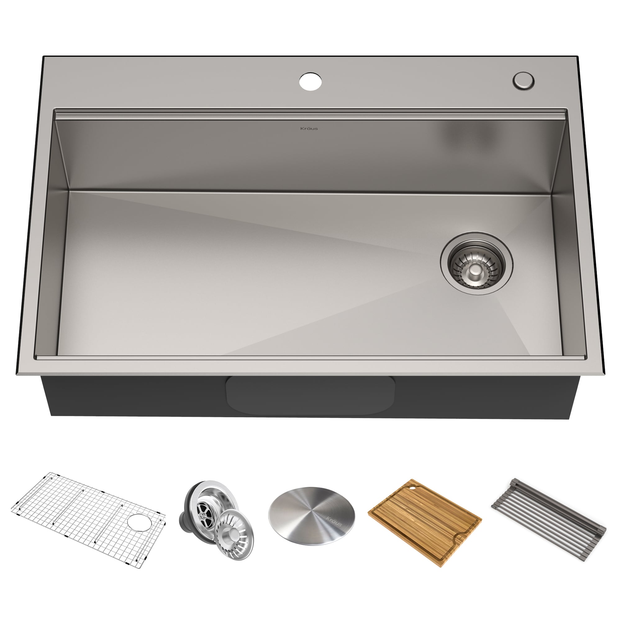 Kraus KWT310-33 Kitchen-Sinks - View #3