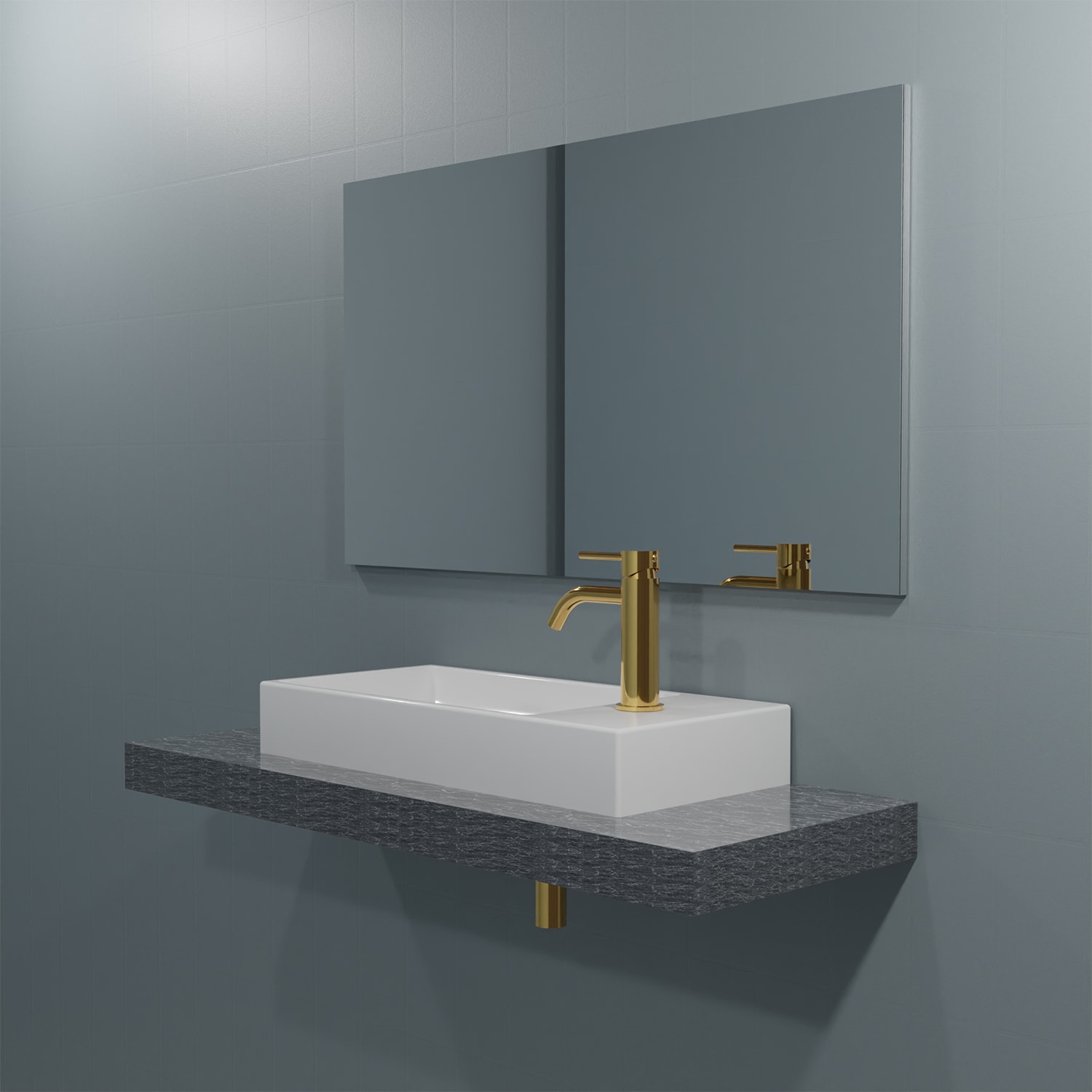 WS Bath Collections HOX WSBC 70C Bath-Sink - View #4