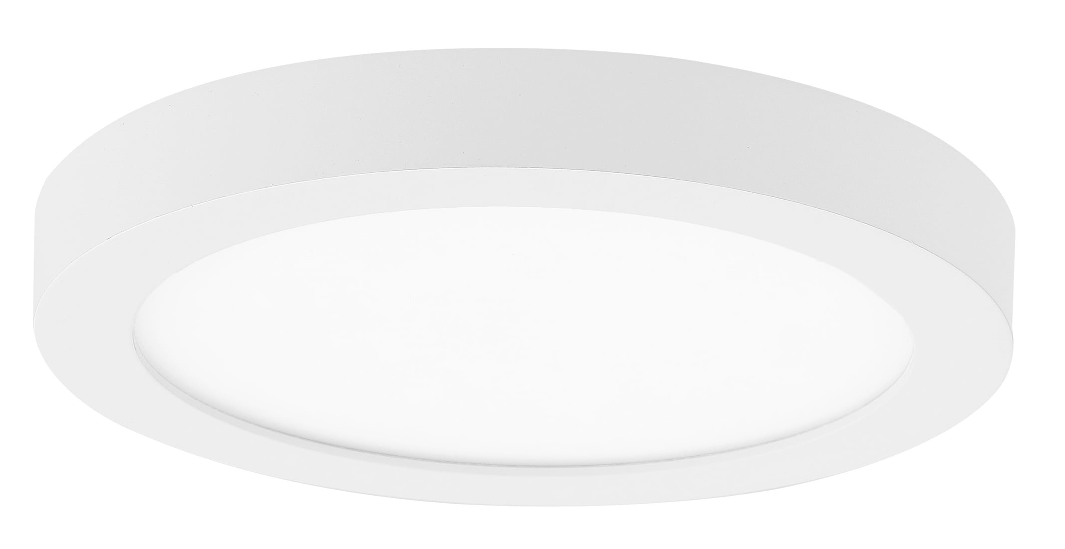 Minka Lavery 708-44-L Vantage 1 -Light 7.5-in Matte White Integrated LED Flush Mount Light