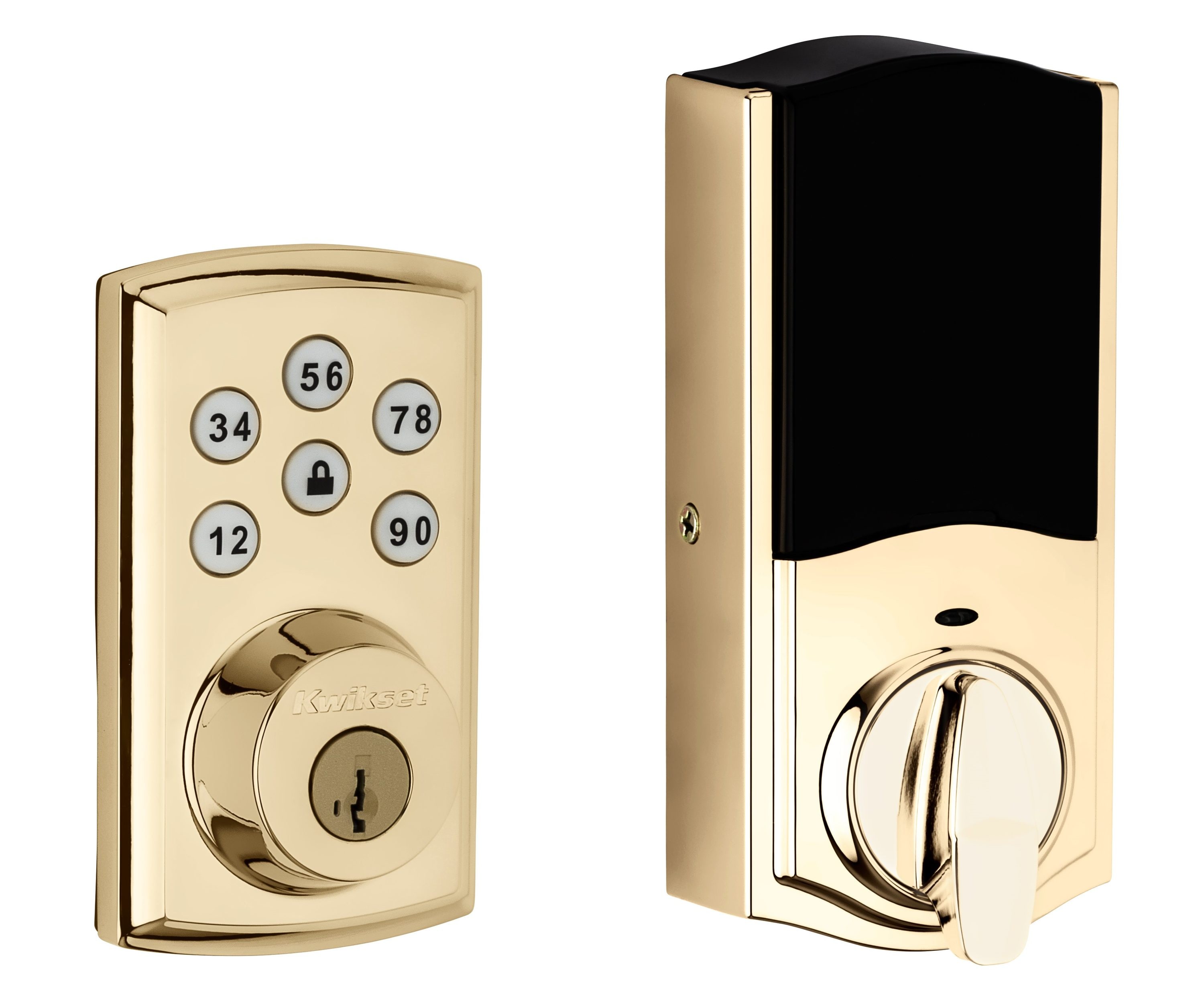 Kwikset SmartCode Deadbolts Touchpad with Home Connect Lifetime 