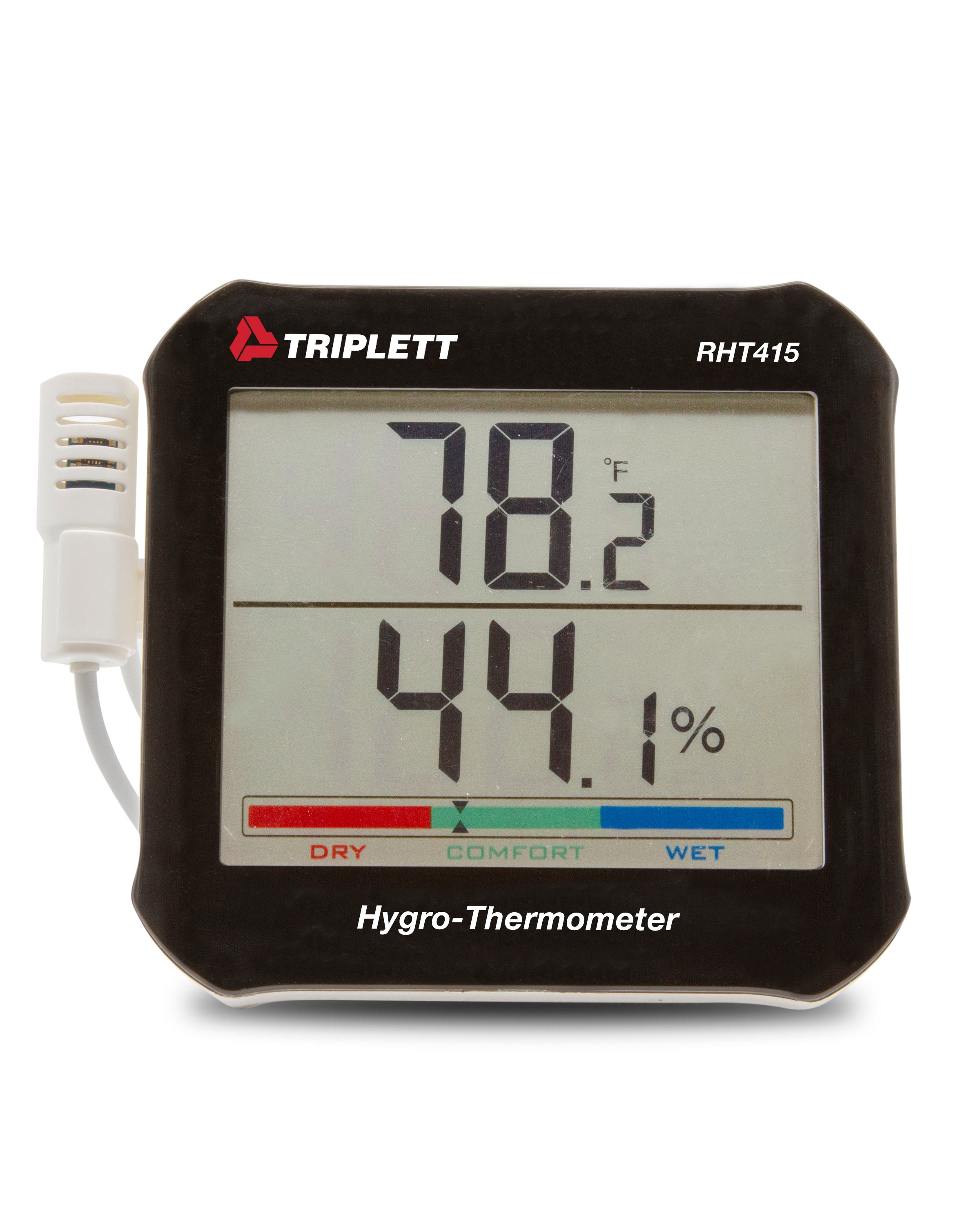 Triplett RHT22 LCD Screen Temperature Humidity Indicator, Dispalys Humidity  and Temperature