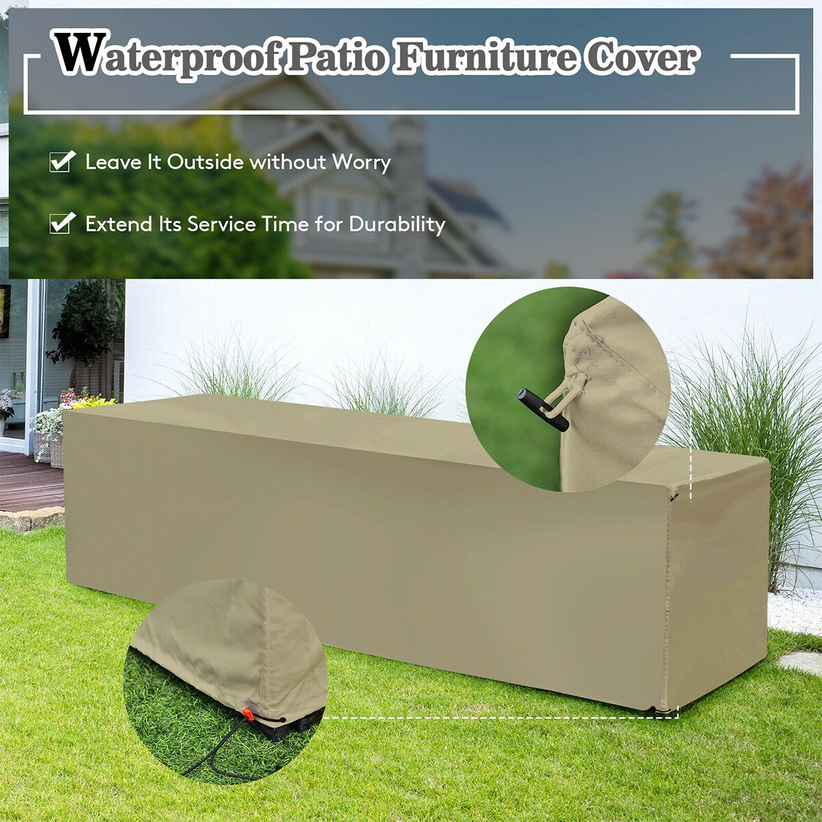 Forclover HYFE-68605NY Patio-Conversation-Sets - View #4