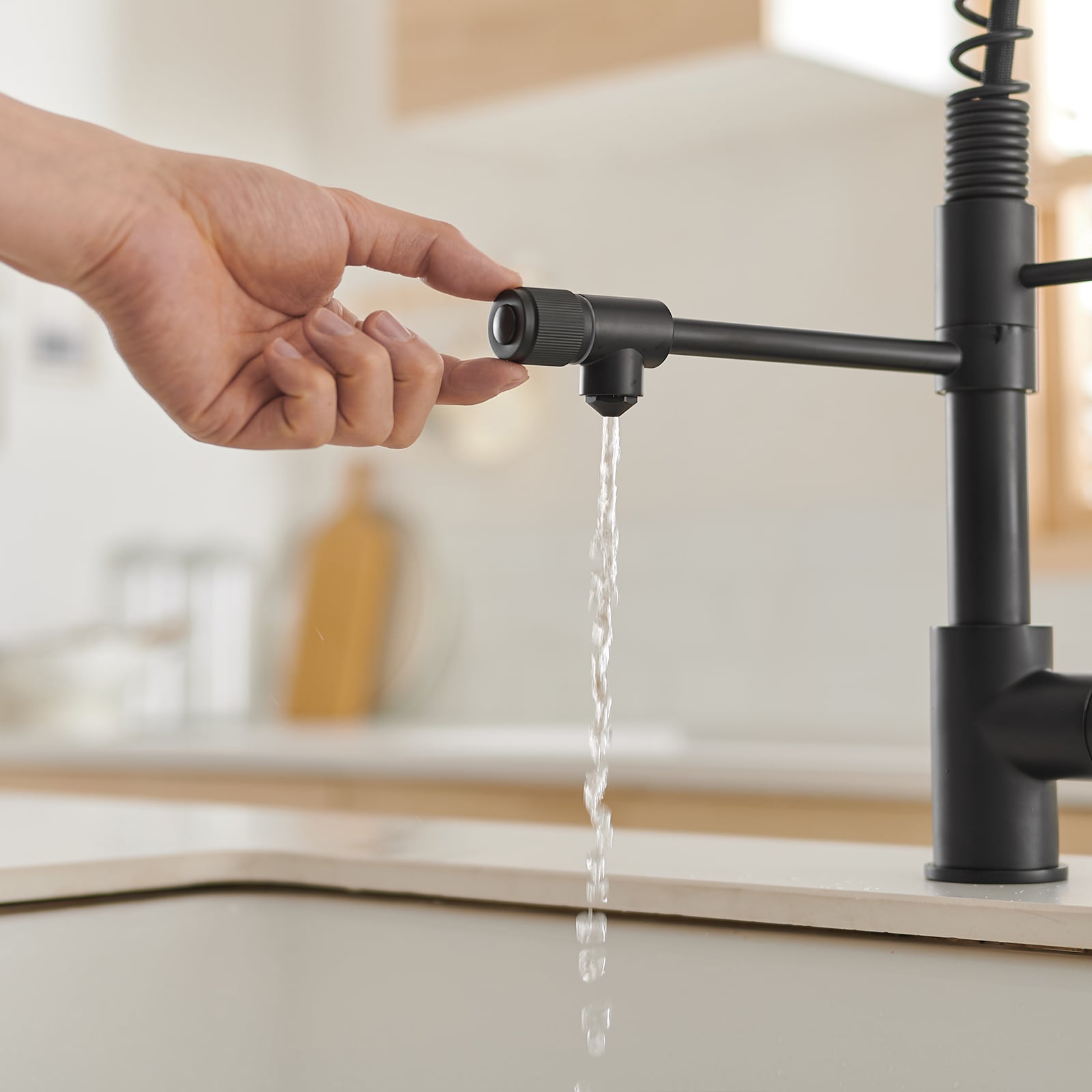 Flynama XY-H-2223B-2P Kitchen-Faucets - View #2