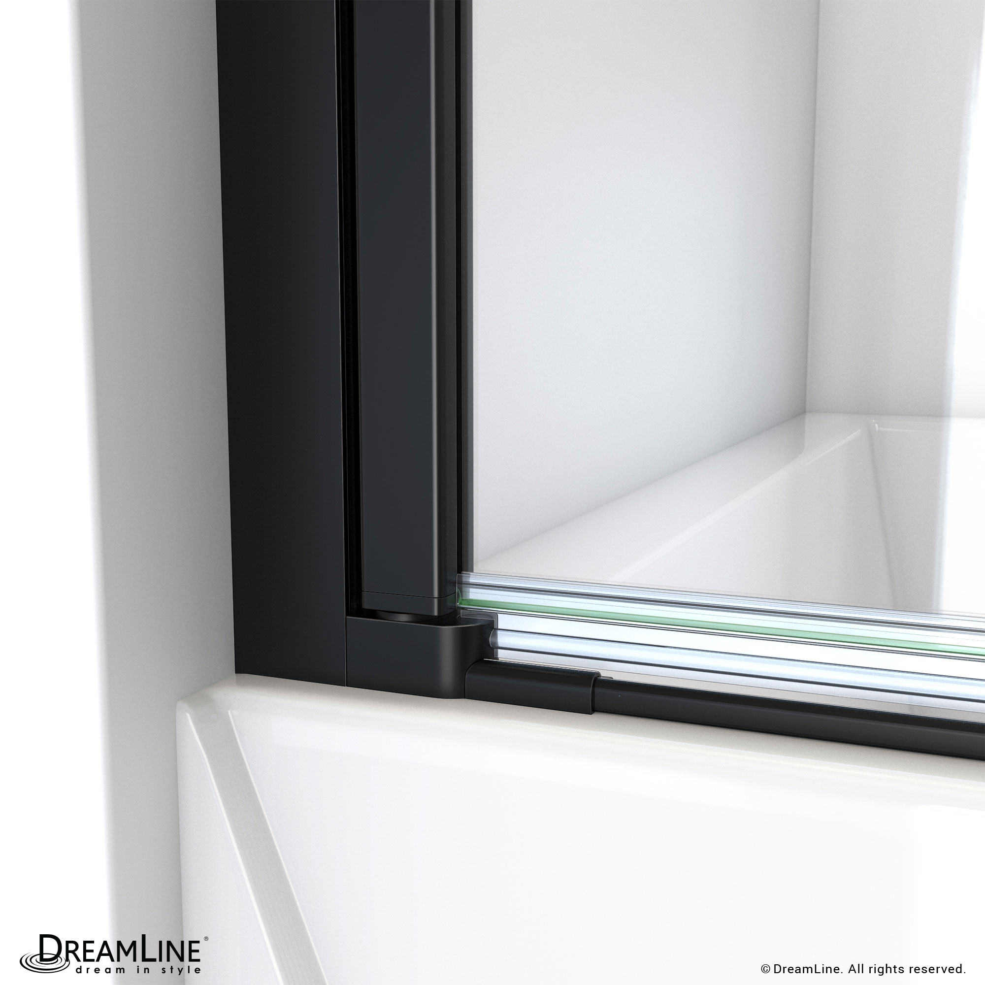 DreamLine SD-363658Q-09 Bathtub-Doors - View #3