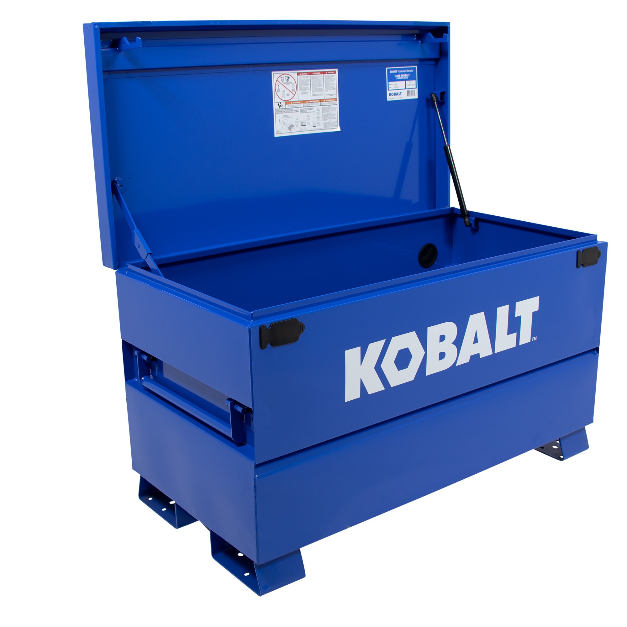 Kobalt 24 In W X 48 In L X 28 In H Blue Steel Jobsite Box At