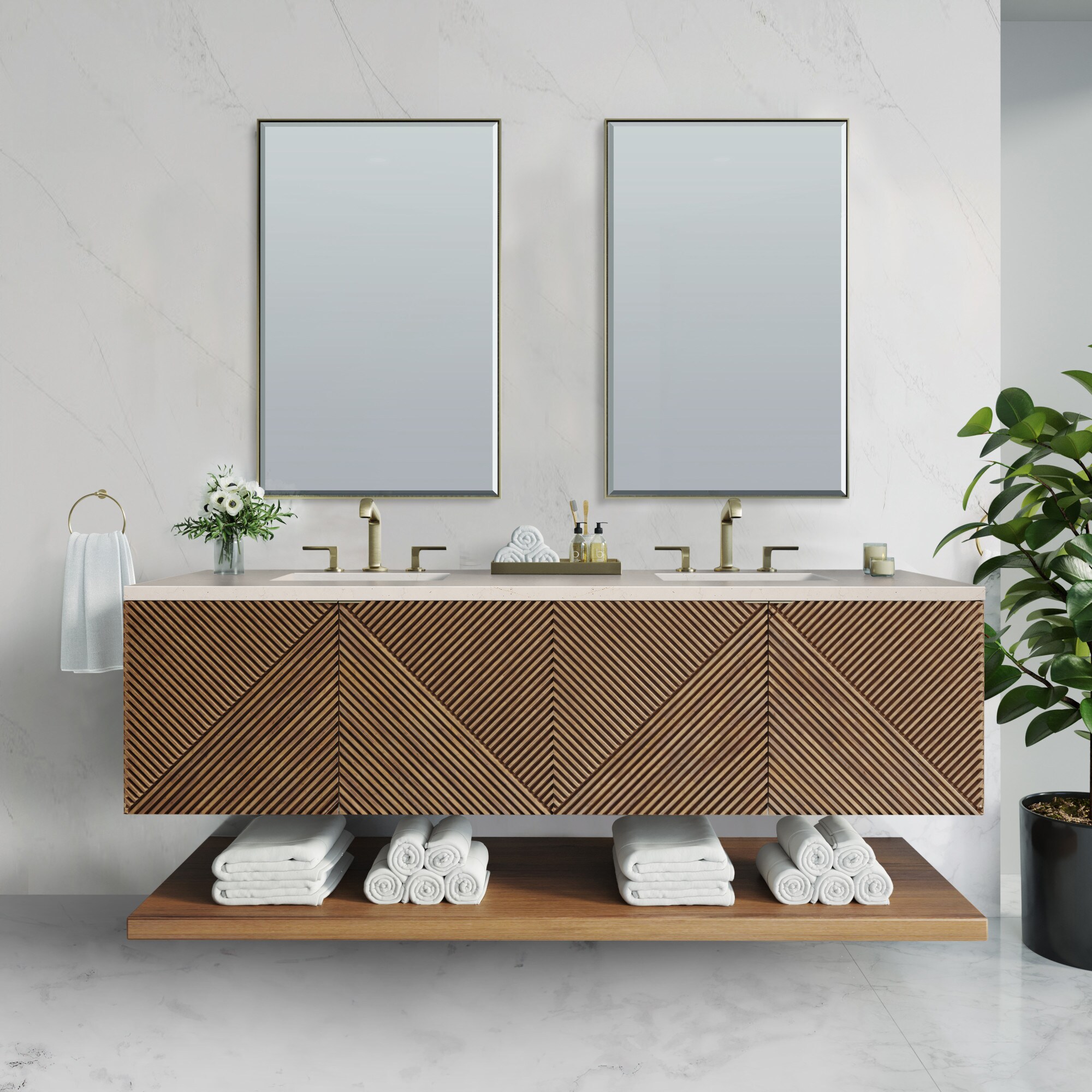 James Martin Vanities D200-V72-CSN-3EMR Bath-Vanity-Combo - View #3