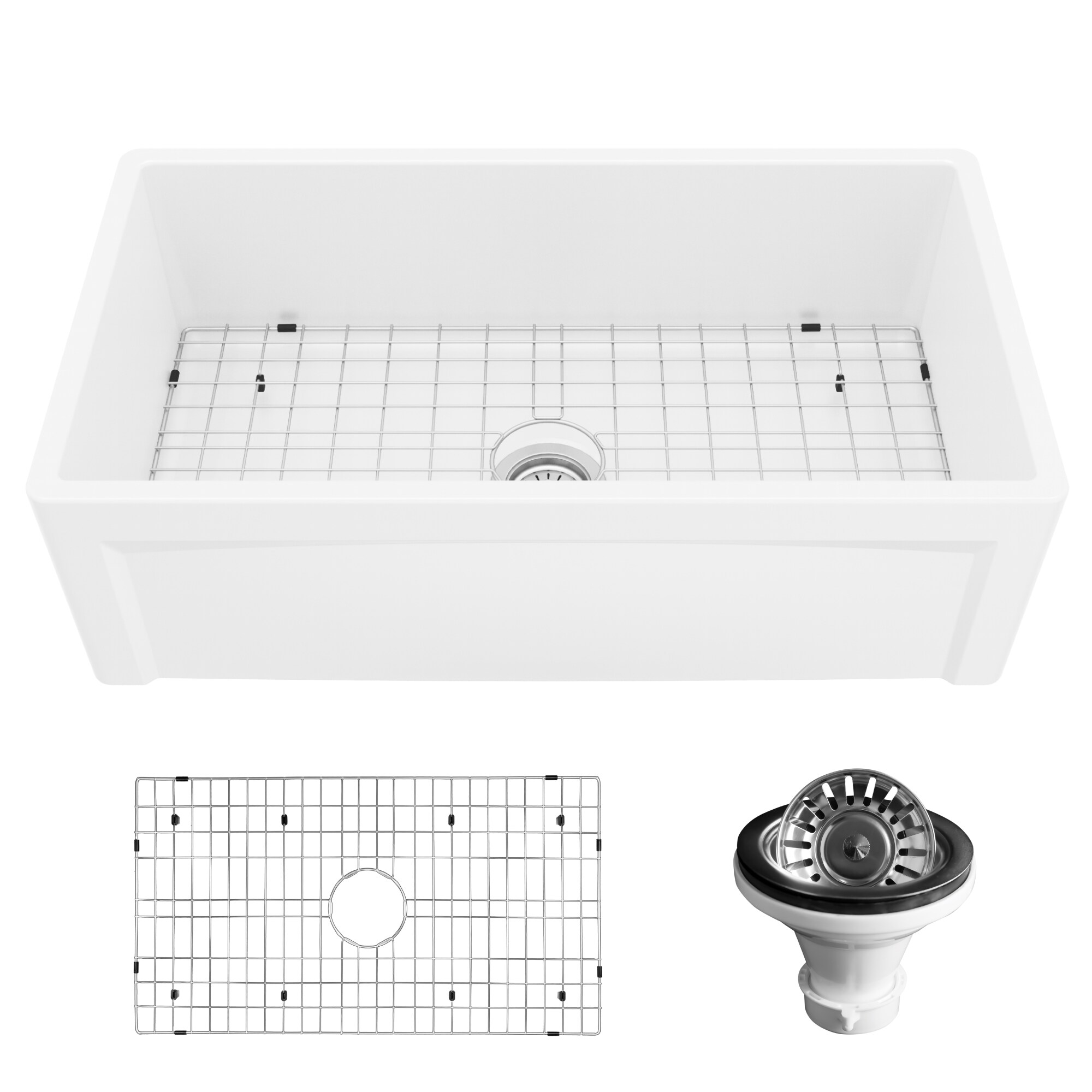Karran FCP33SBWH Kitchen-Sinks - View #2