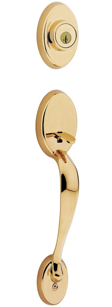 Kwikset Signature Series Lifetime Brass Single-Cylinder Deadbolt Entry Door Exterior Handle Smartkey 800CELIP-L03S.STRKP Sansujyuku sansujyuku.com