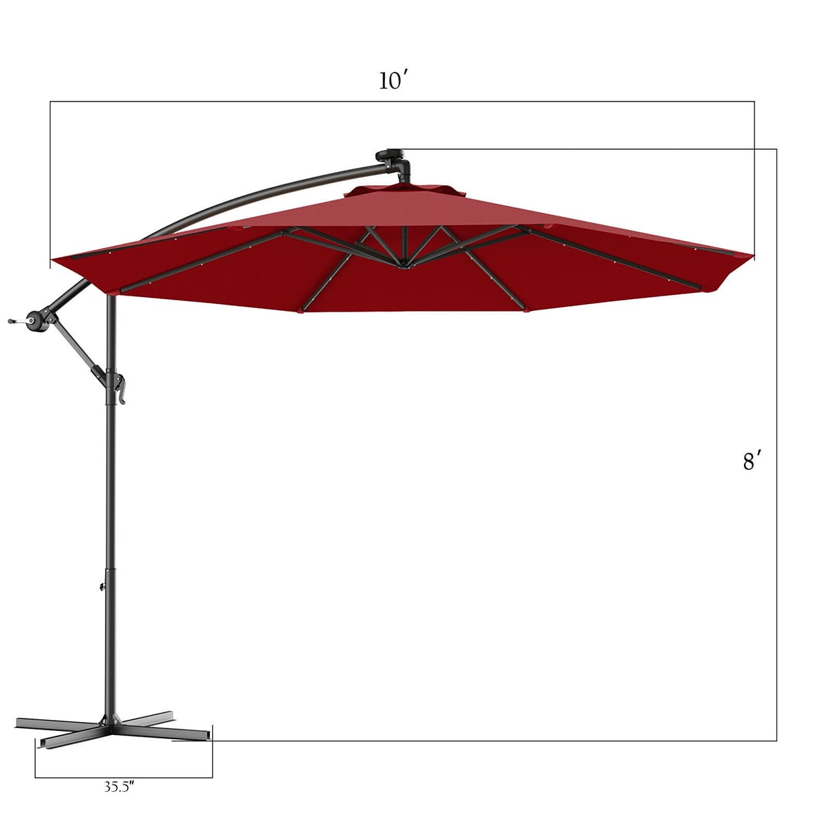 WELLFOR DOJN70754WN Umbrellas-2 - View #3