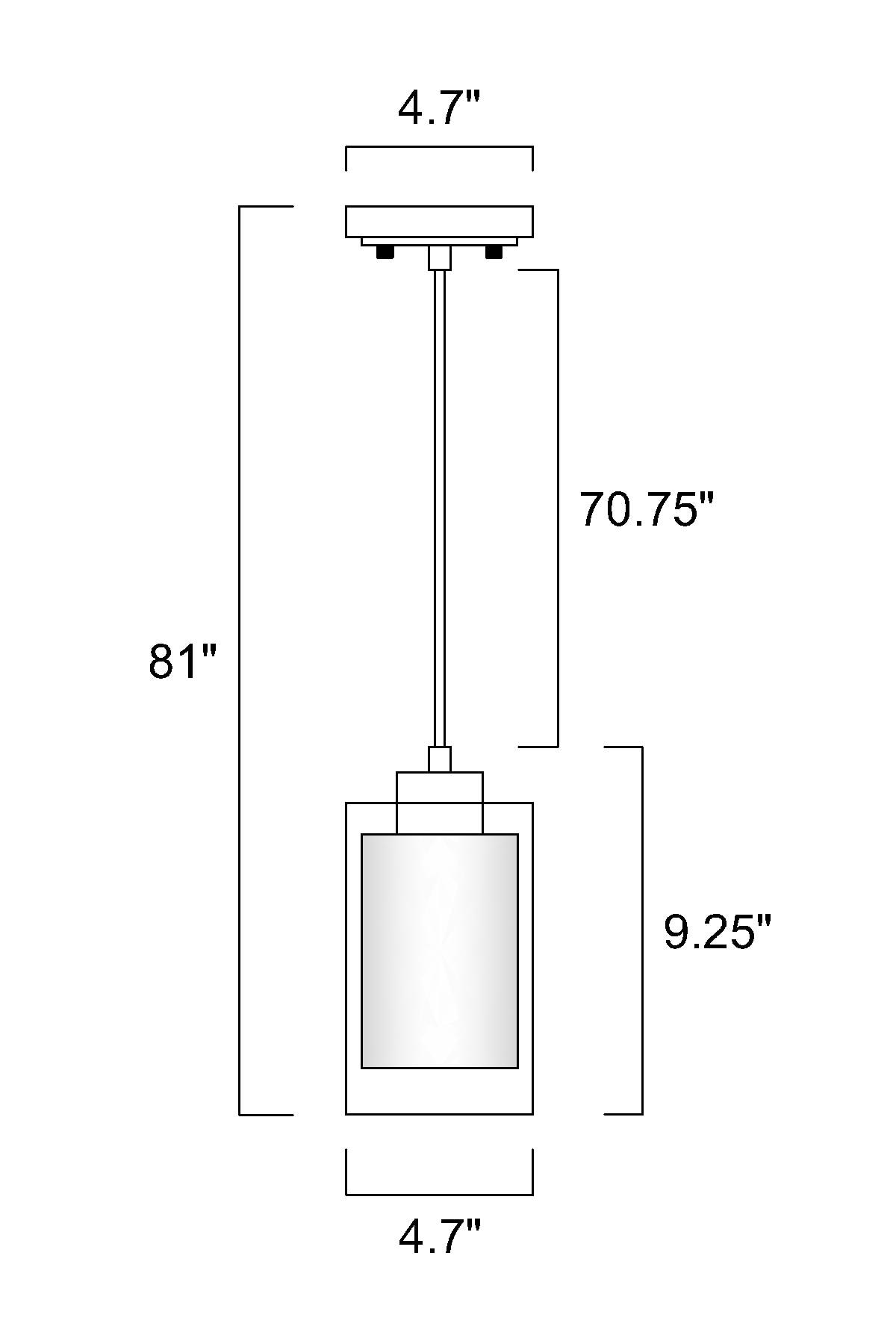 Brushed Nickel Mini Pendant with Dual Glass Shades