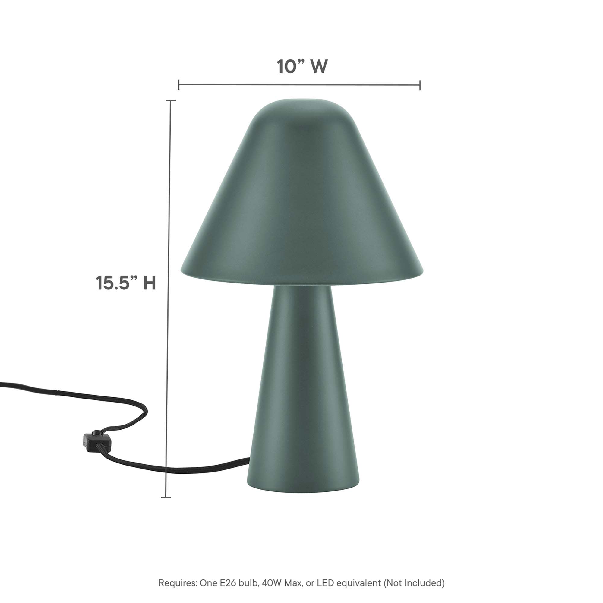 Modway EEI-6529-GRN Desk-Table-Lamps - View #3