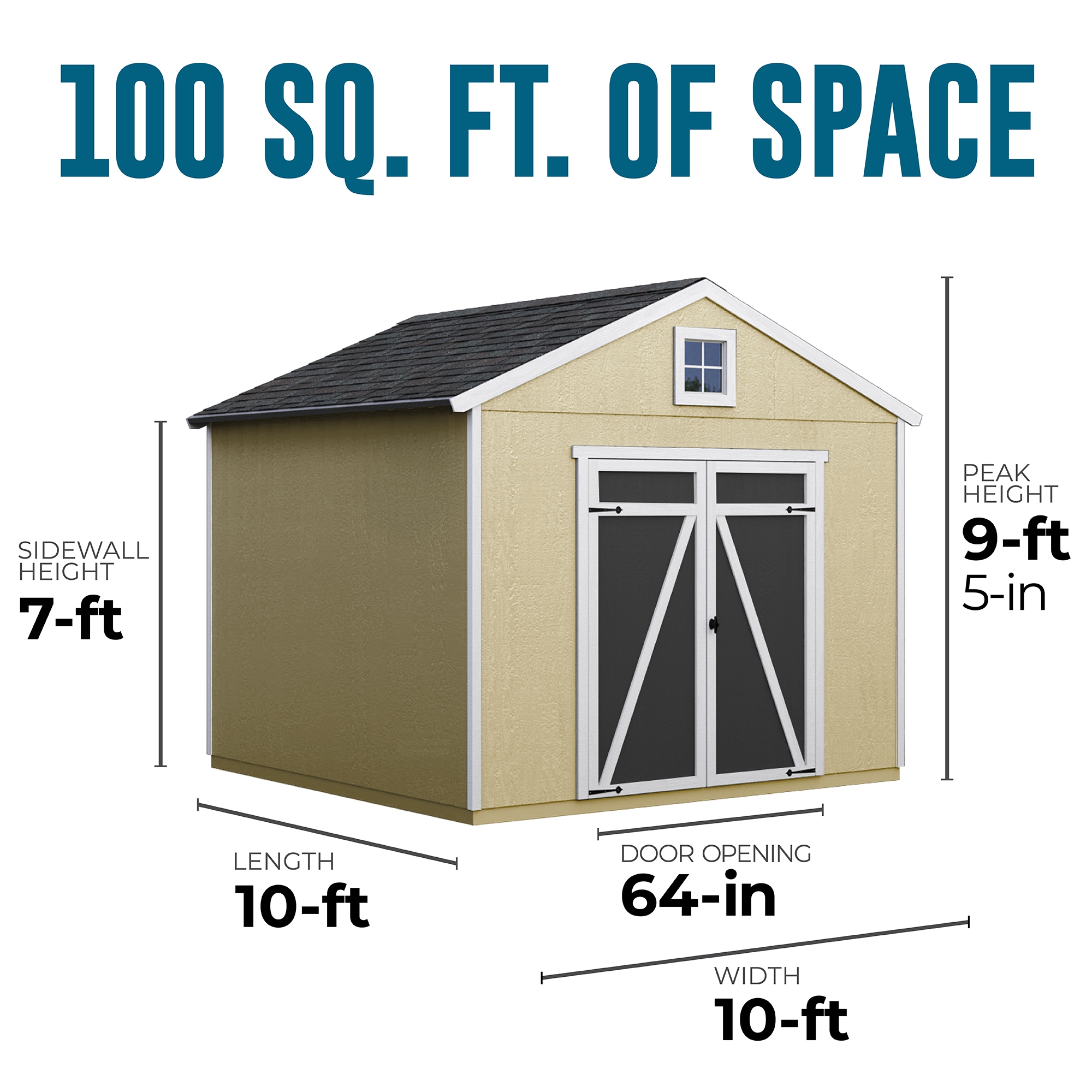 Heartland 183560 Wood-Storage-Buildings - View #3
