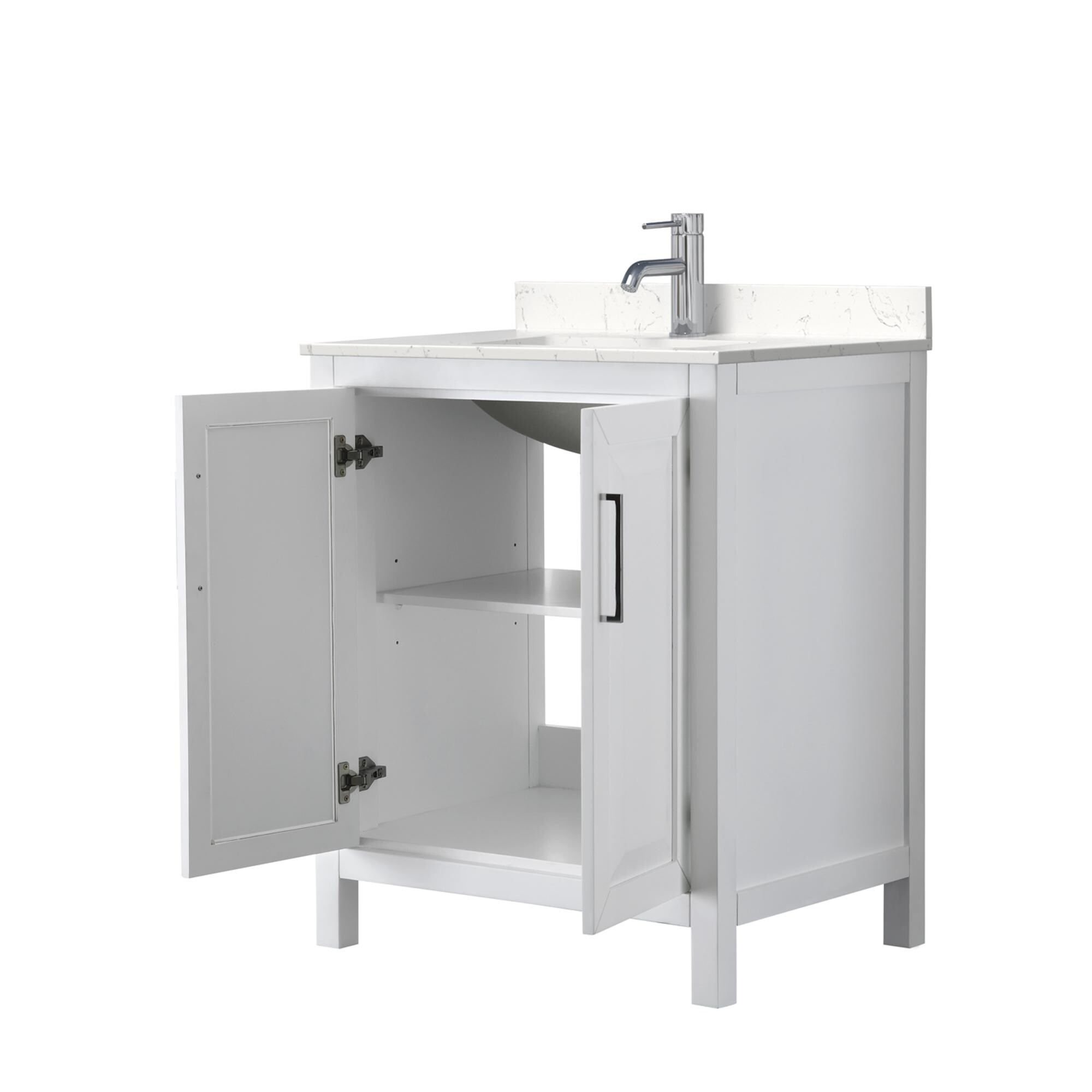 Wyndham Collection WCV252530SWHC2UNSMXX Bath-Vanity-Combo - View #2