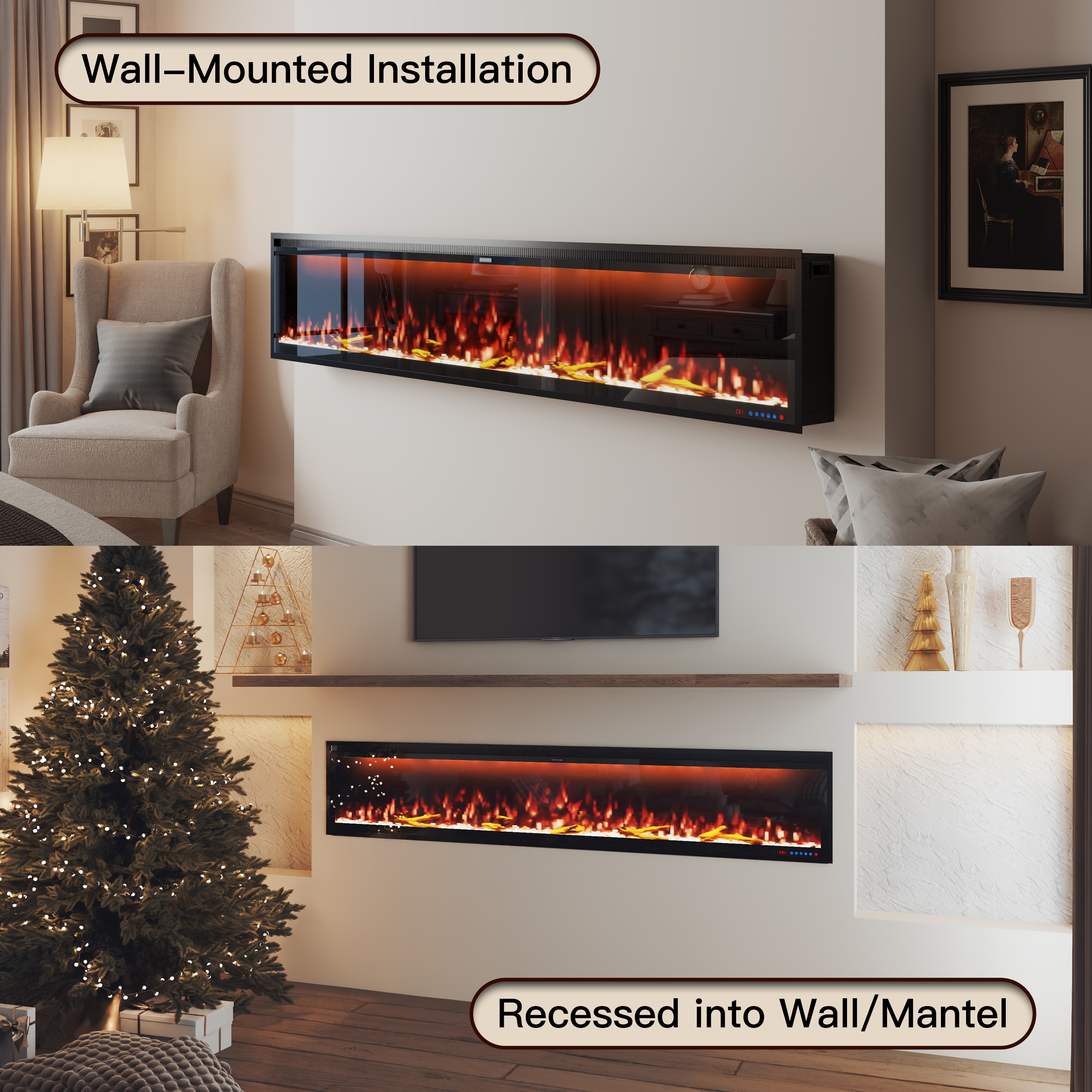 Mondawe MO-WE89440 Electric-Fireplaces - View #10