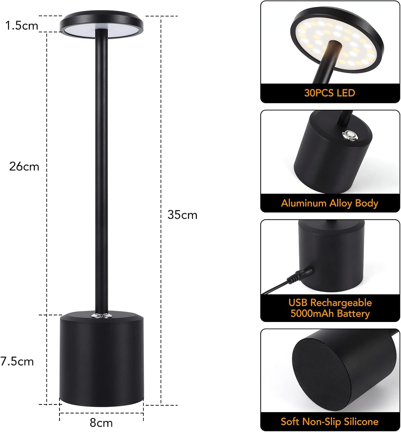 Qeetex DHZ-PHO-104UOEWL Table-Lamps - View #7