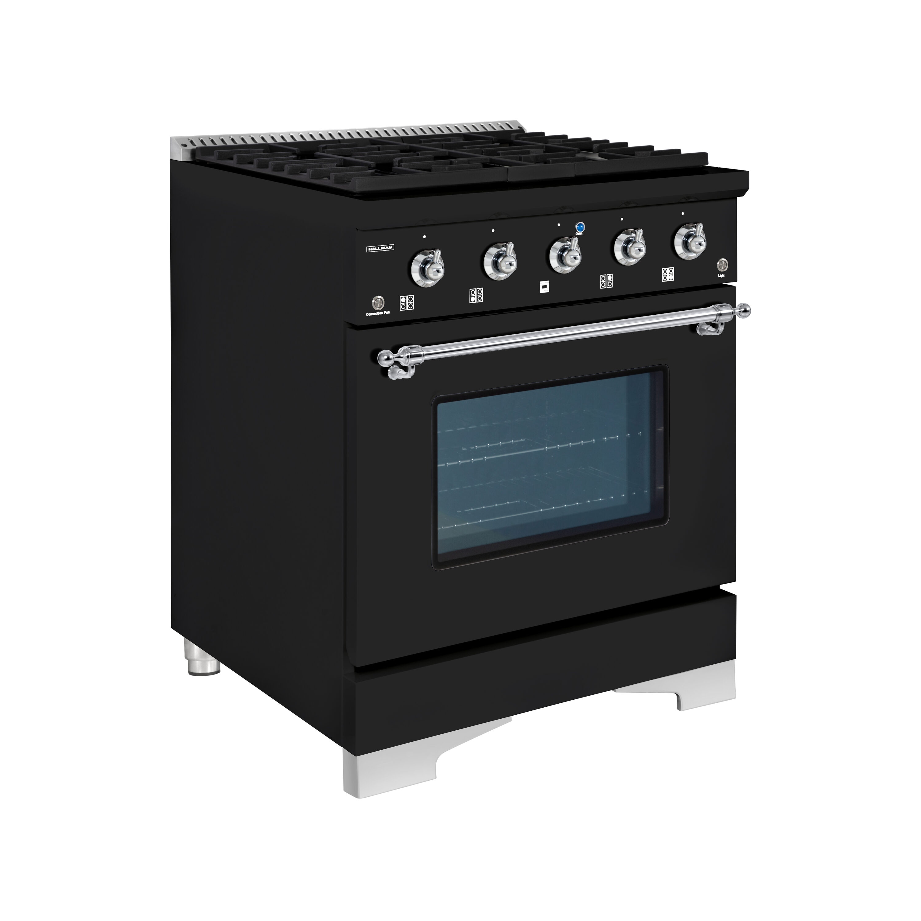 Hallman HCLRG30CMMG Freestanding-Gas-Ranges - View #3