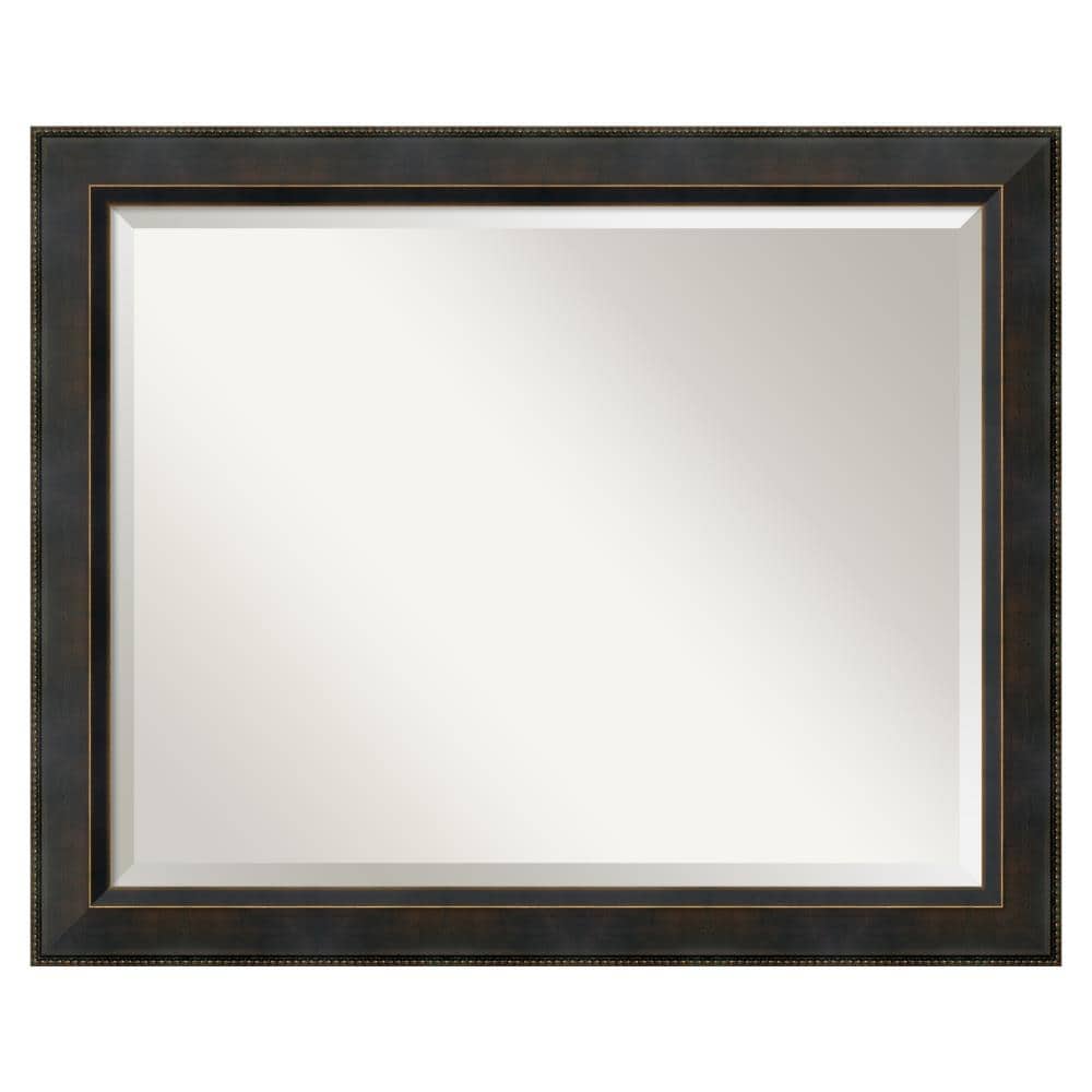 Amanti Art DSW01013 Signore 32.25-Inches W x 26.25-Inches H Rectangle Signore Bronze Framed Wall Mirror