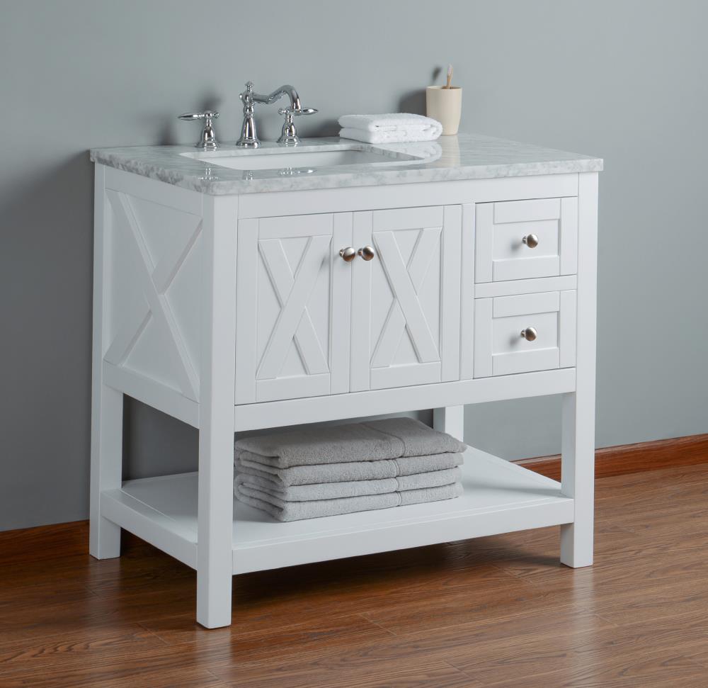 Stufurhome HD-1527W-36-CR Bath-Vanity-Combo - View #3
