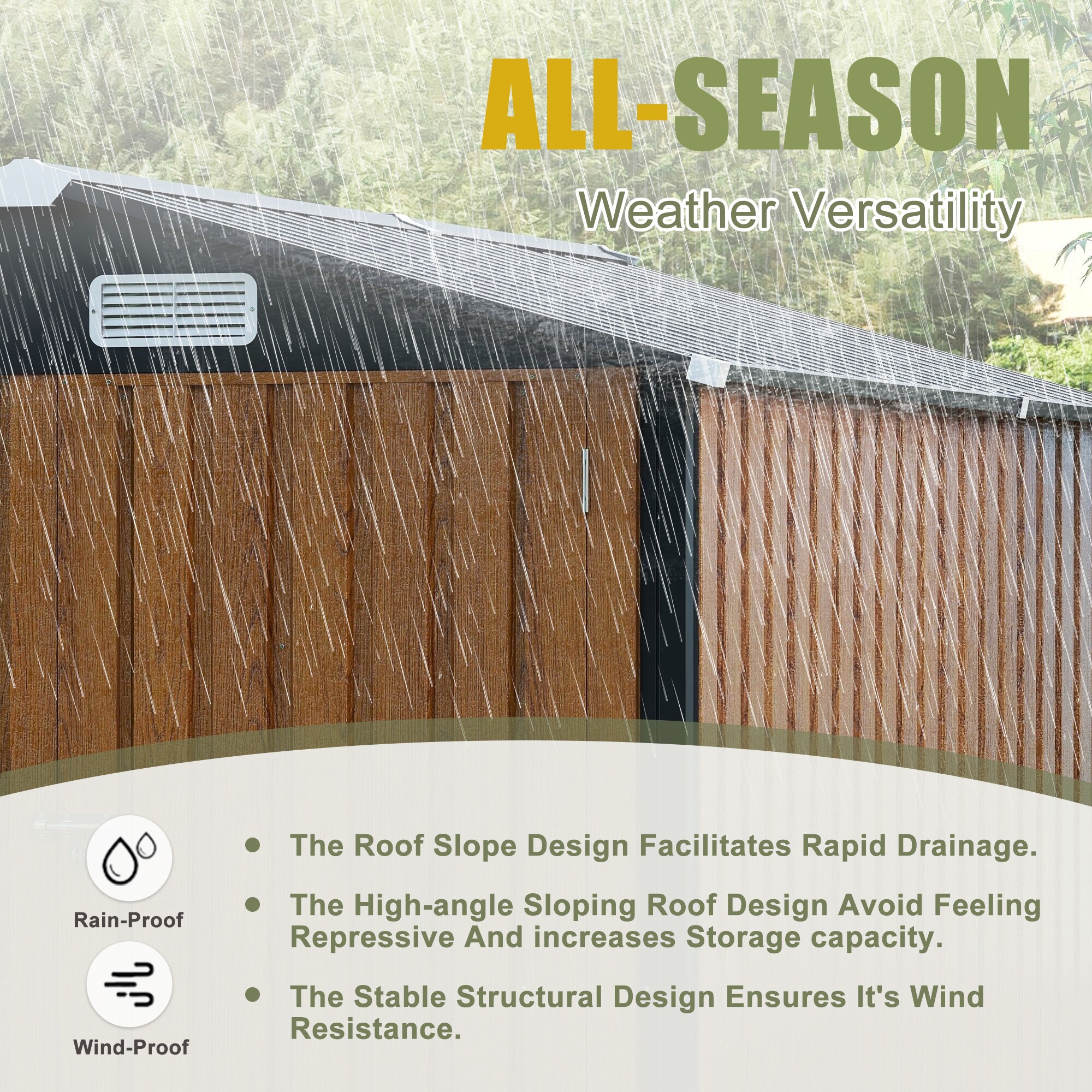LUXEYARD DS-R-P361332 Metal-Storage-Buildings-Sheds - View #4