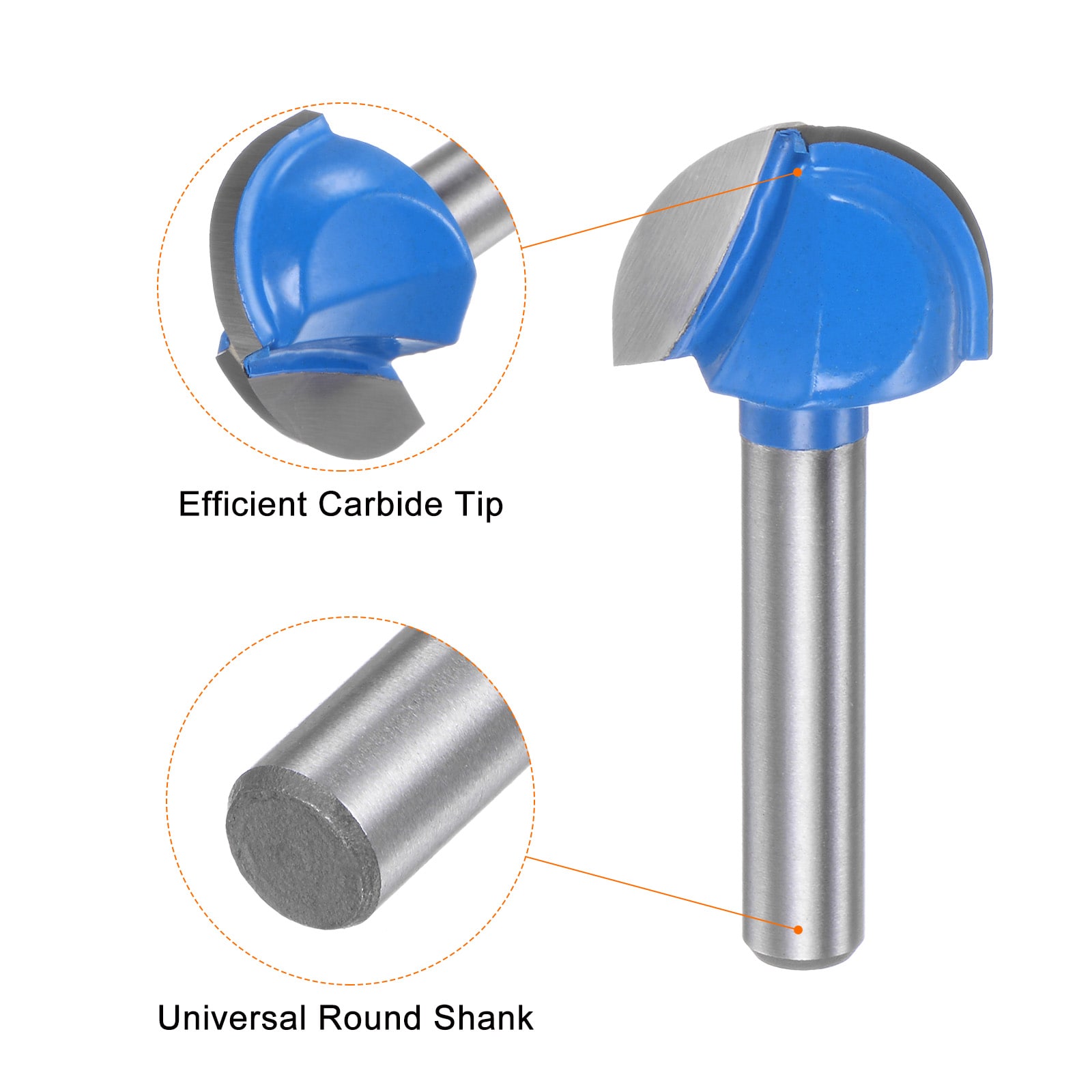 Unique Bargains S26030900UX4361 Edge-Forming-Router-Bits - View #4