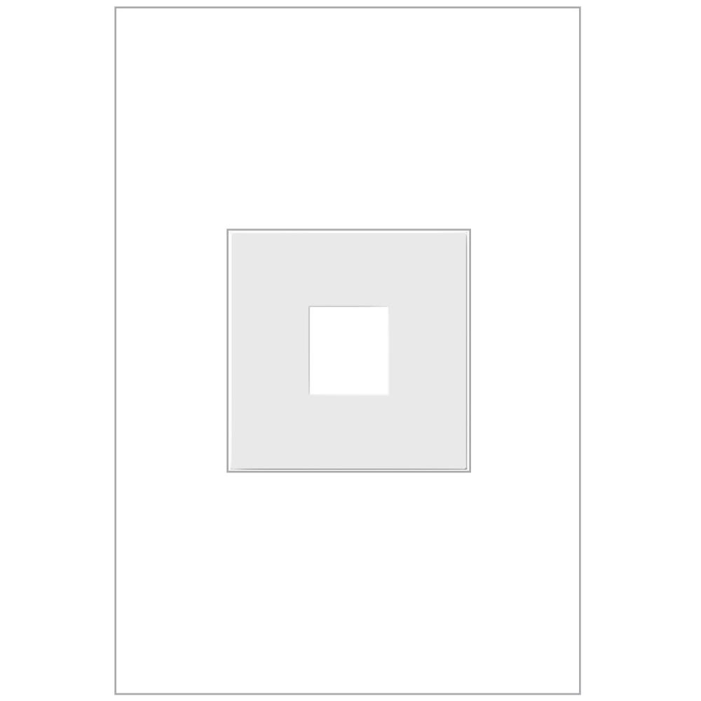 Legrand AC1PFW1 Plastic Coax/HDMI Wall Jack