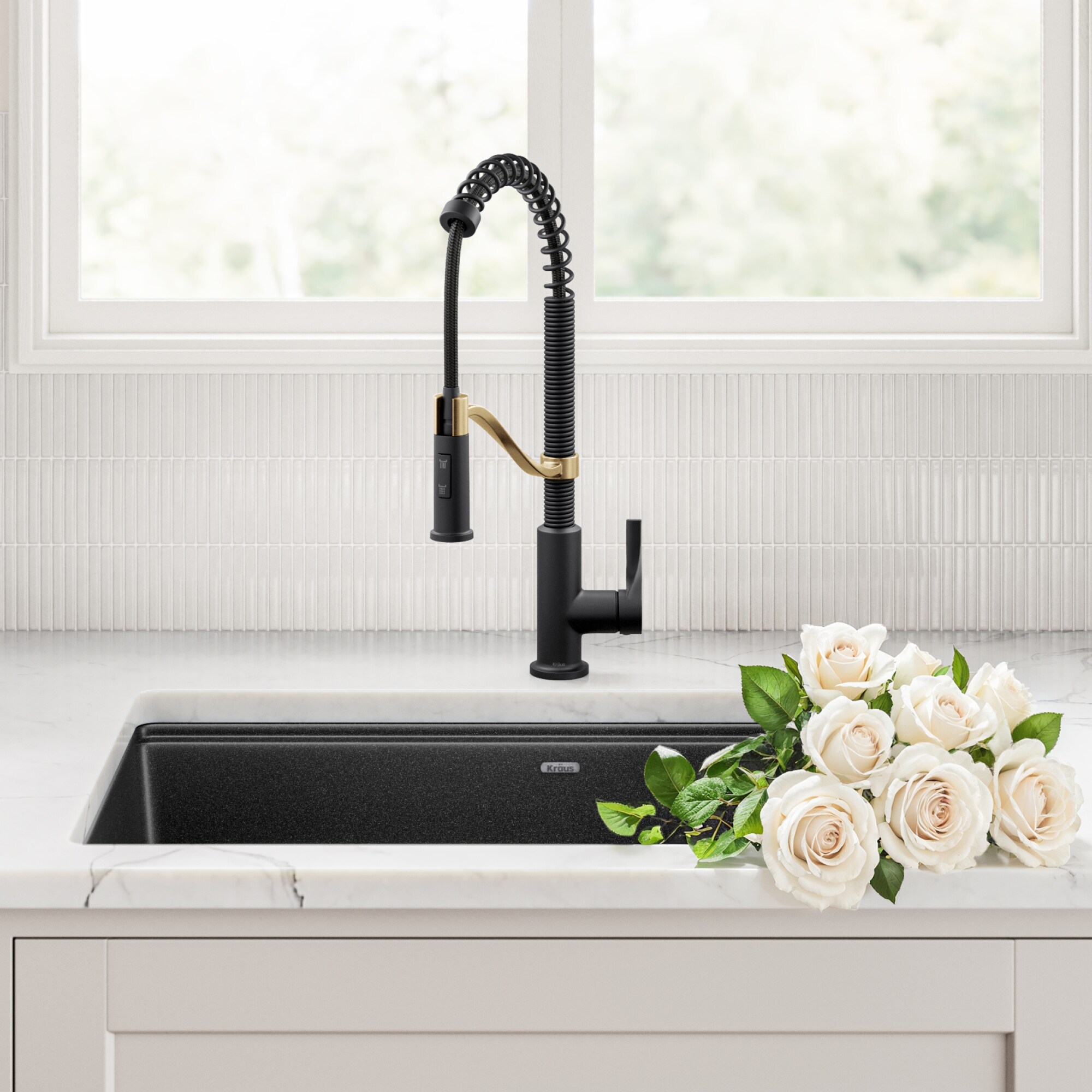 Kraus KPF-2635SFBBMB Kitchen-Faucets - View #14
