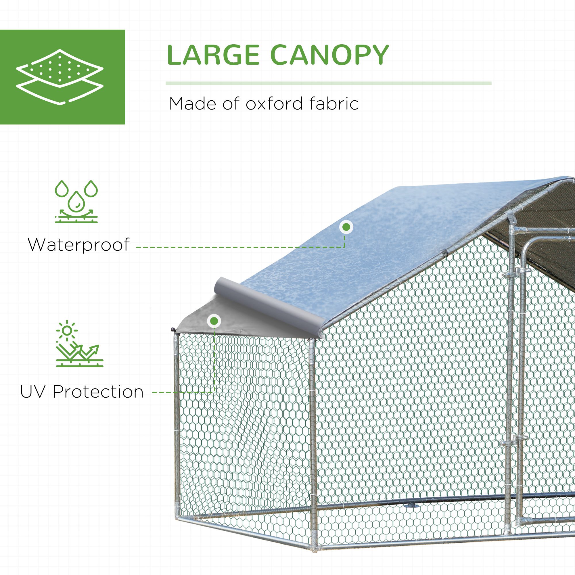 Maocao Hoom JL166336 Chicken-Coops-Rabbit-Hutches - View #8