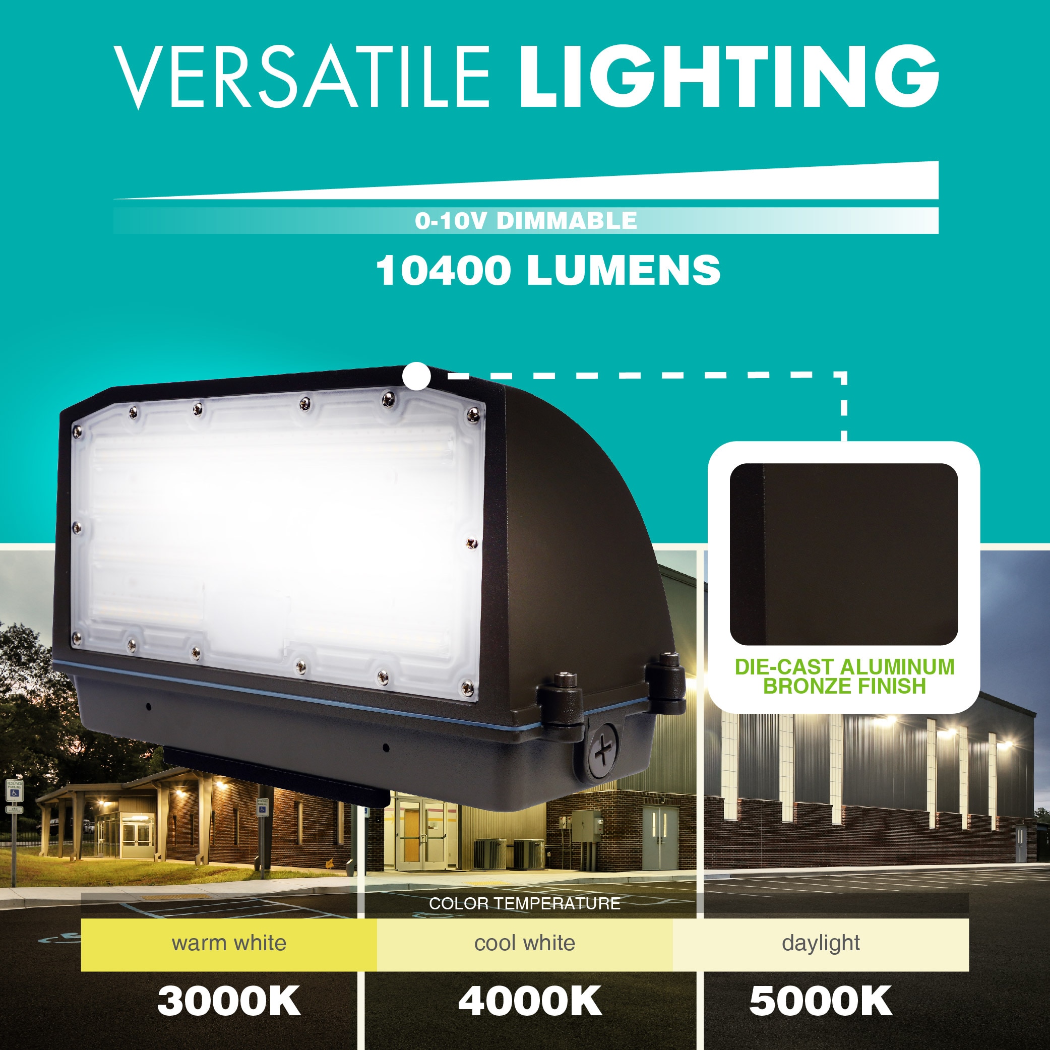 Simply Conserve L80FCWP3050120277DAD Wall-Pack-Lights - View #3
