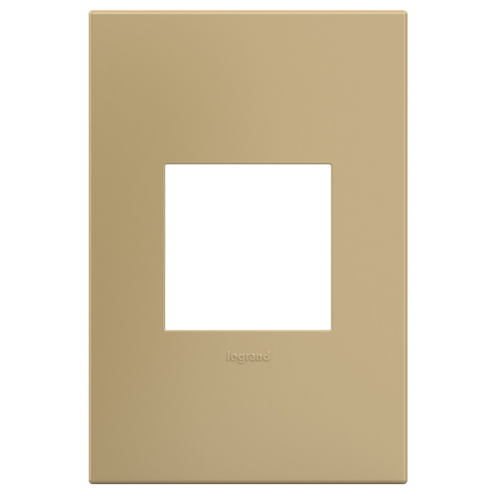 Legrand Adorne 1-Gang Specialty Size Golden Sands Plastic Indoor ...