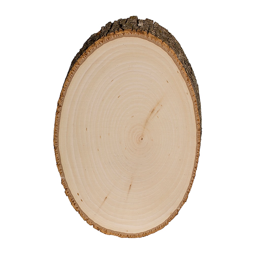 Walnut Hollow 5.25 In. x 7.25 In. Oval Unfinished Wood Plaque