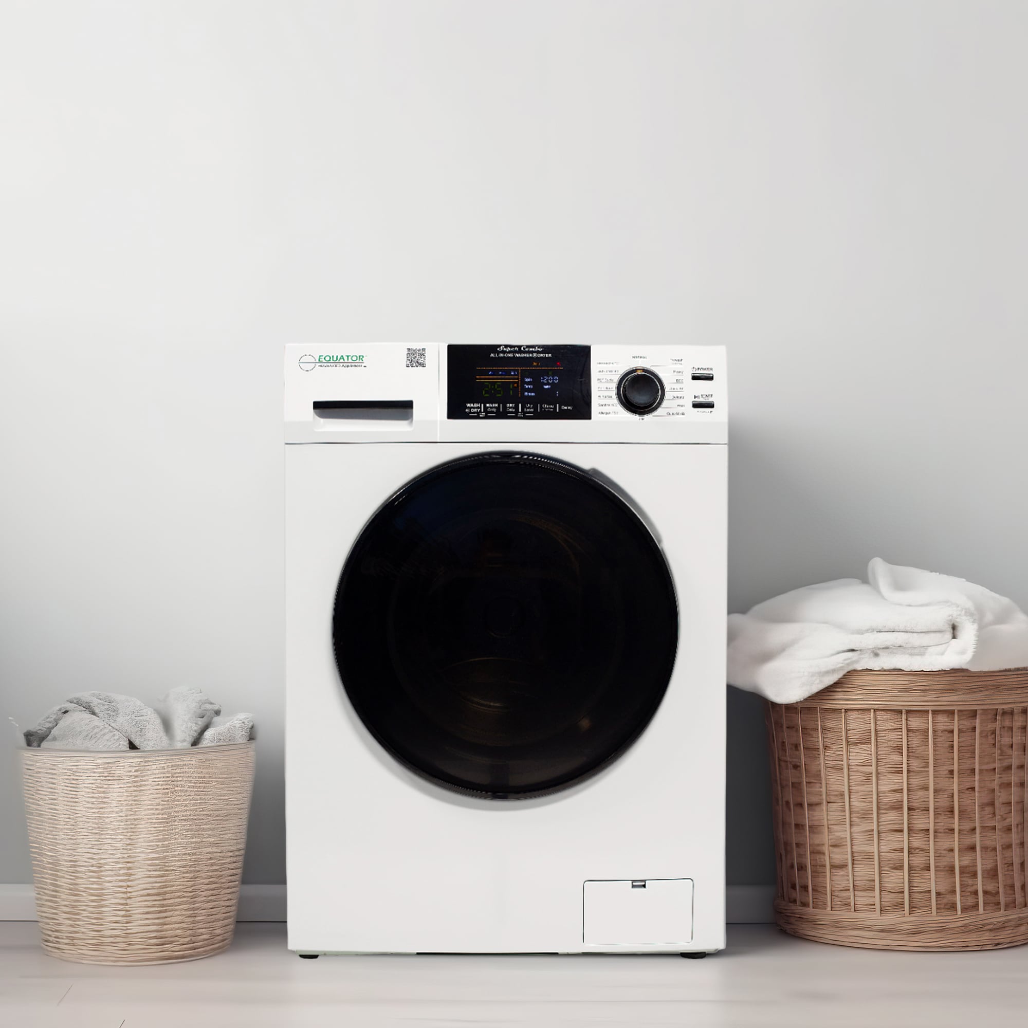Equator Advanced Appliances EZ 4800 V WHITE Combination-Washers-Dryers - View #10
