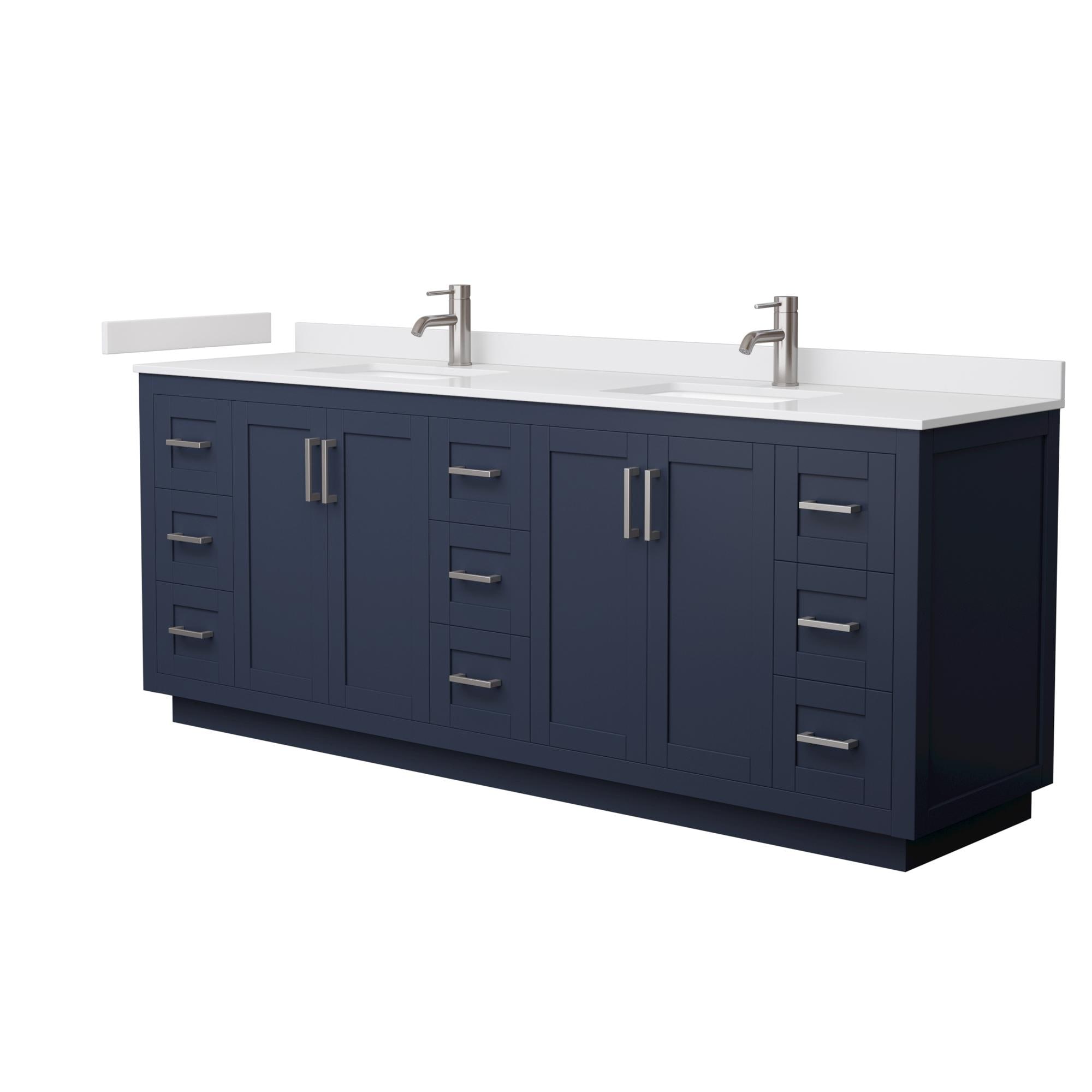 Wyndham Collection WCF292984DBNWCUNSMXX Bath-Vanity-Combo - View #2