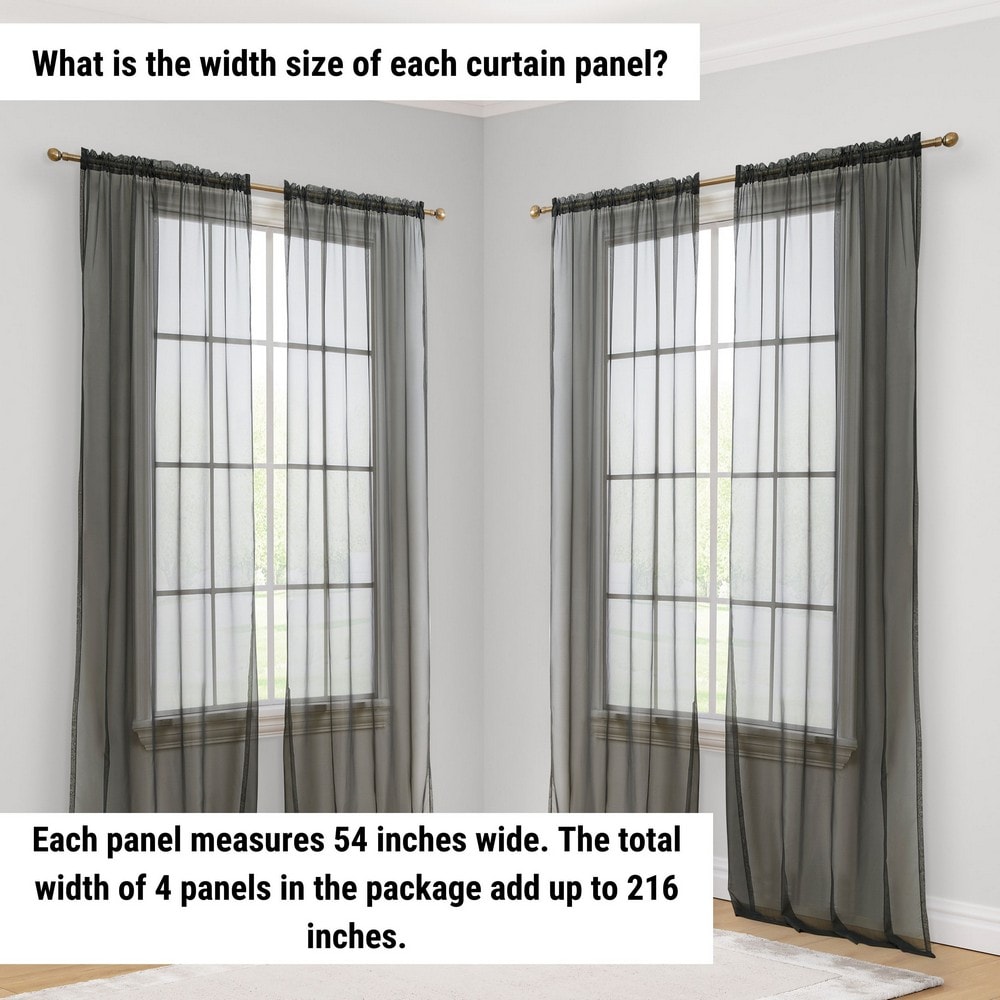 HLC.me LOWES4PACK032 curtains - View #3