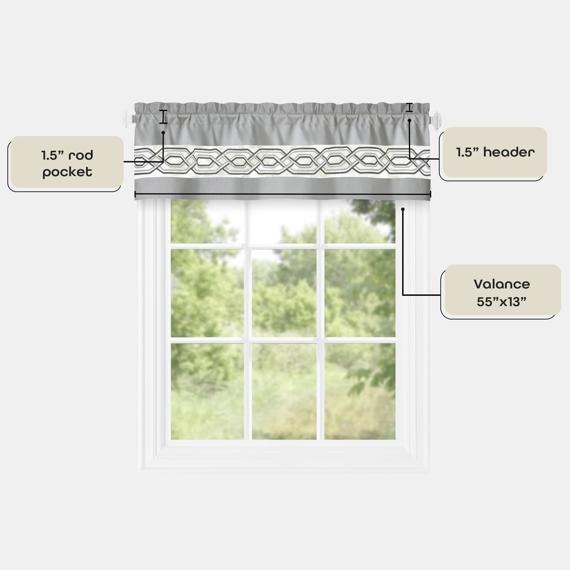 Achim PAVL13SV12 valances - View #4