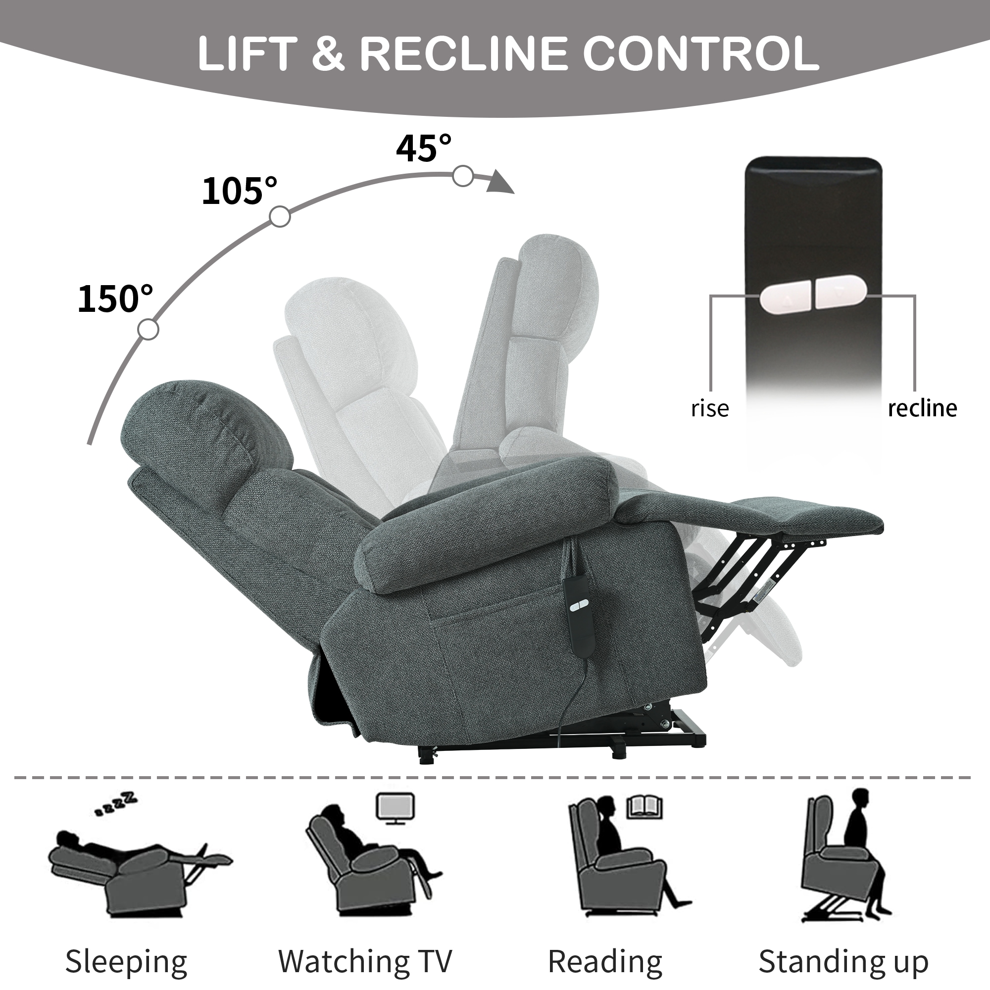 Sumyeg WF-HFOF-020DC-LA recliners - View #8