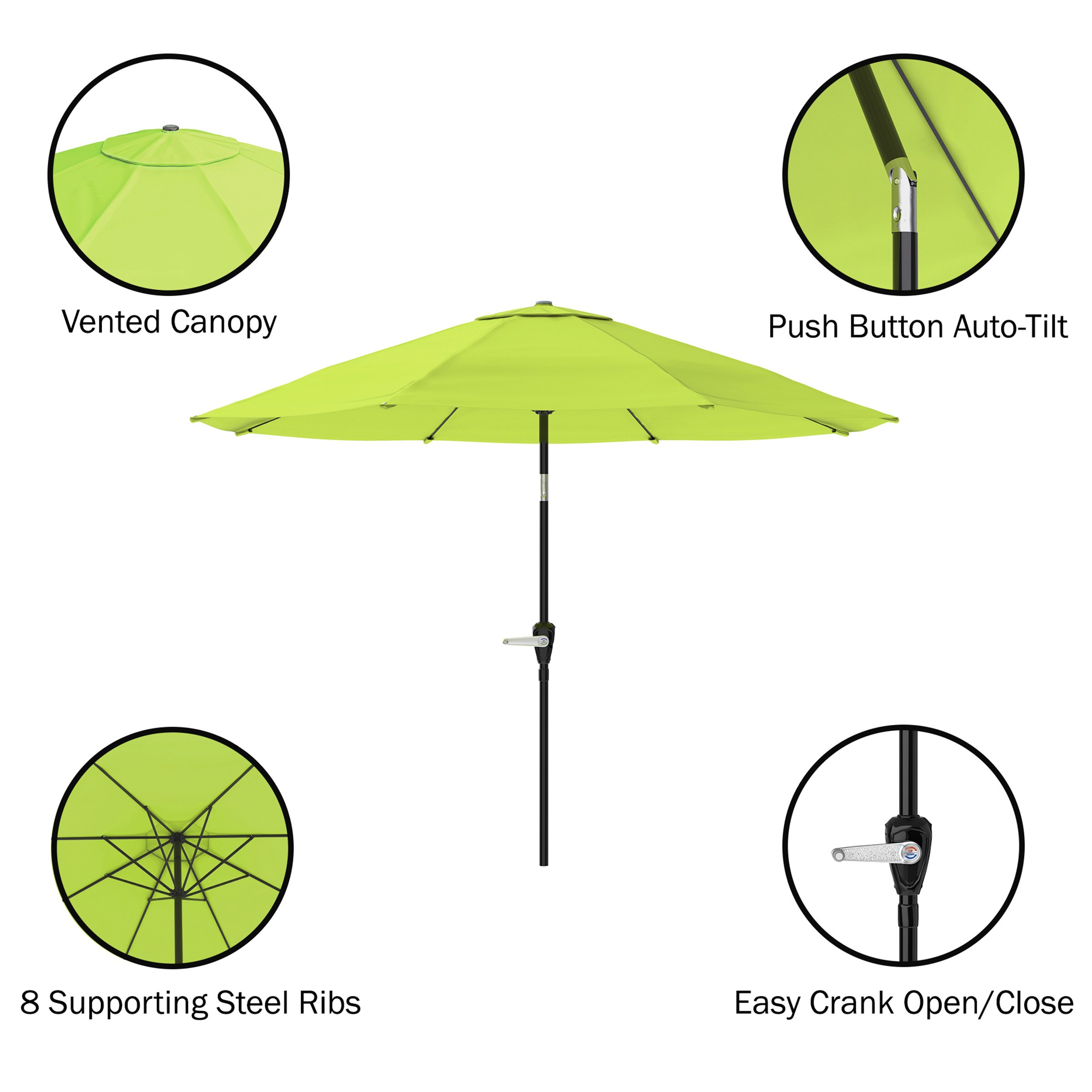 Pure Garden 50-100-LGB Umbrellas-2 - View #3