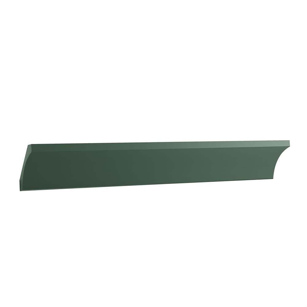 allen + roth 58600GW Galway Cabinet Crown Moulding 94-in W x 2.5-in H x 2.5-in D Sage Painted (Cove Crown Molding)