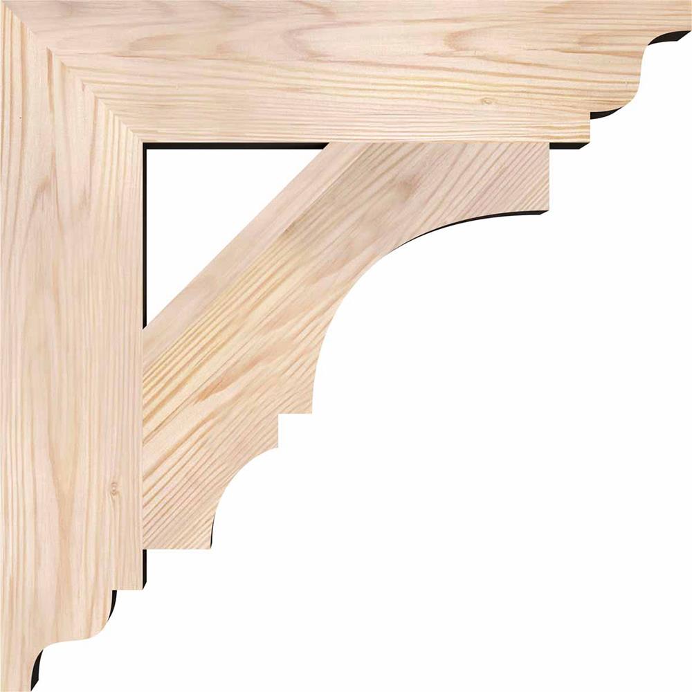 Ekena Millwork BKT04X18X18BOA01SDF Exterior-Brackets-Braces - View #3