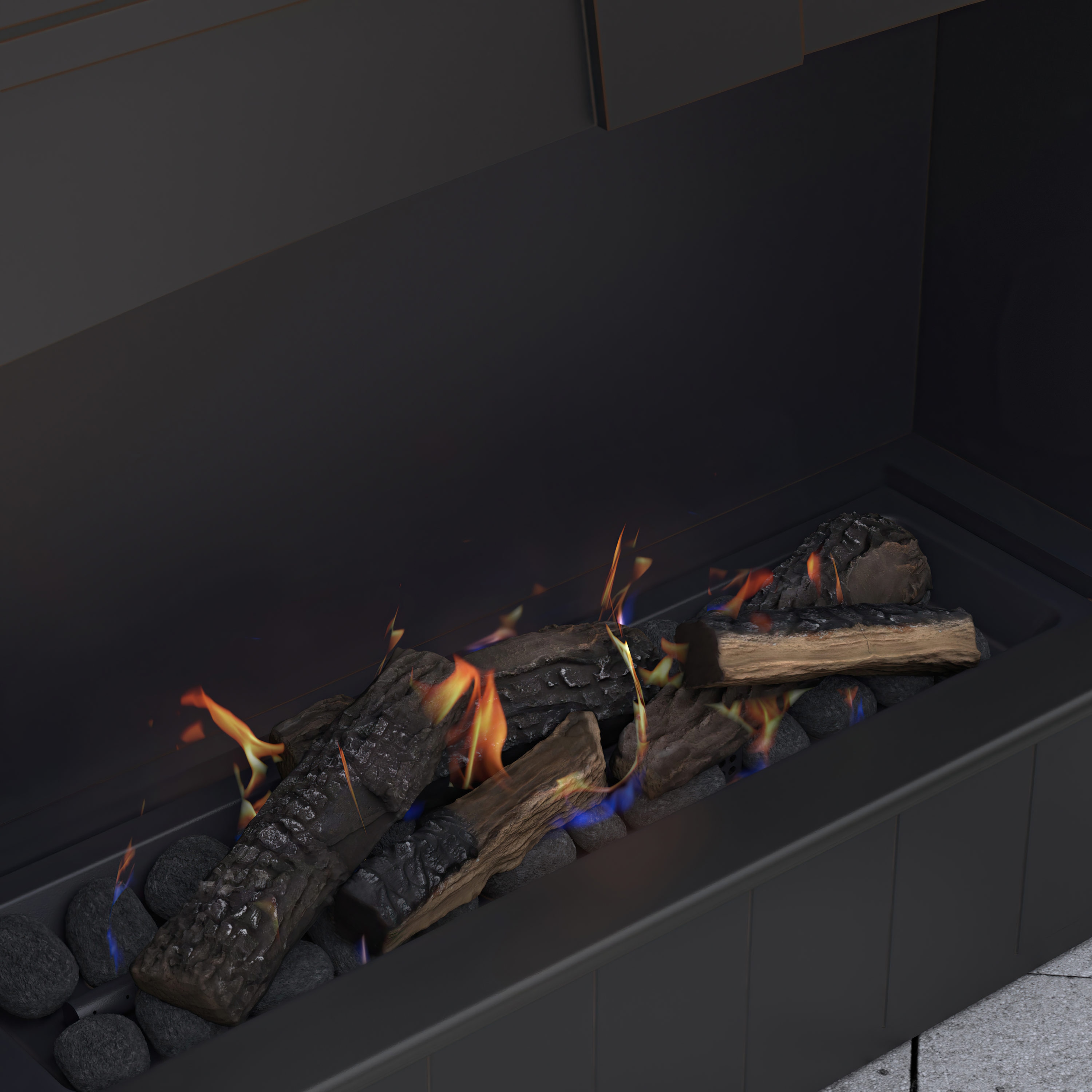allen + roth FHTS80246-1 Outdoor-Gas-Fireplaces - View #6