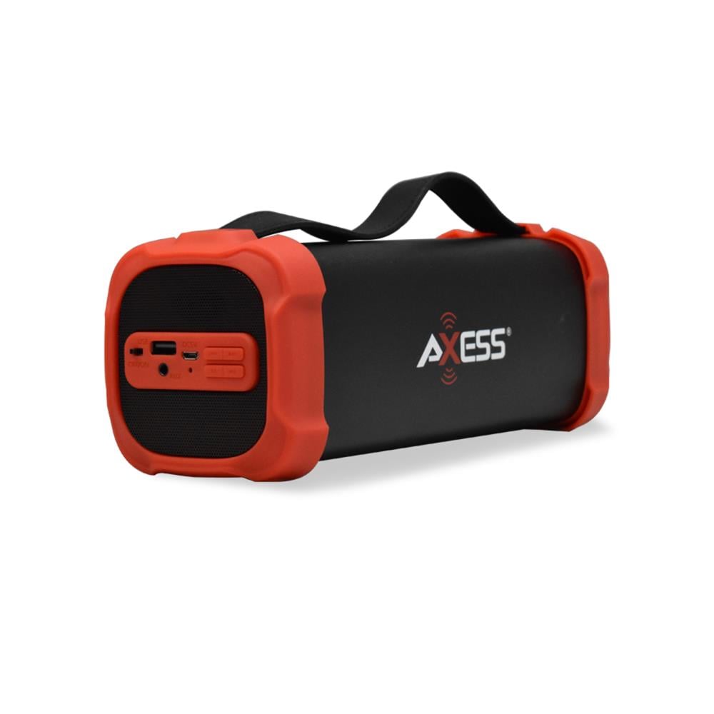 Axess 849109511M 4.75-in 10-Watt Smart Bluetooth Compatibility Outdoor Portable Speaker