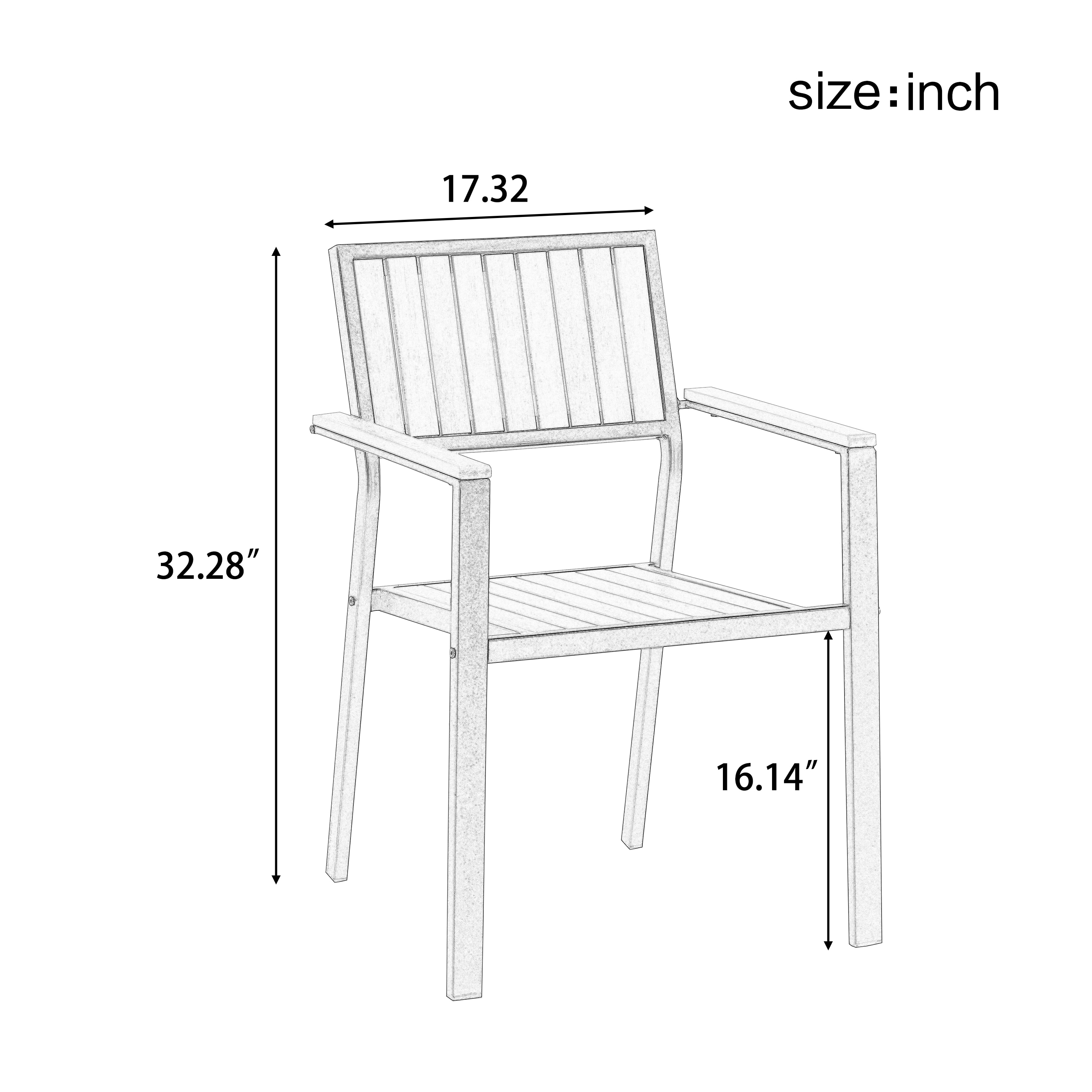 AAZJ JDG-209AAD Patio-Dining-Sets - View #19