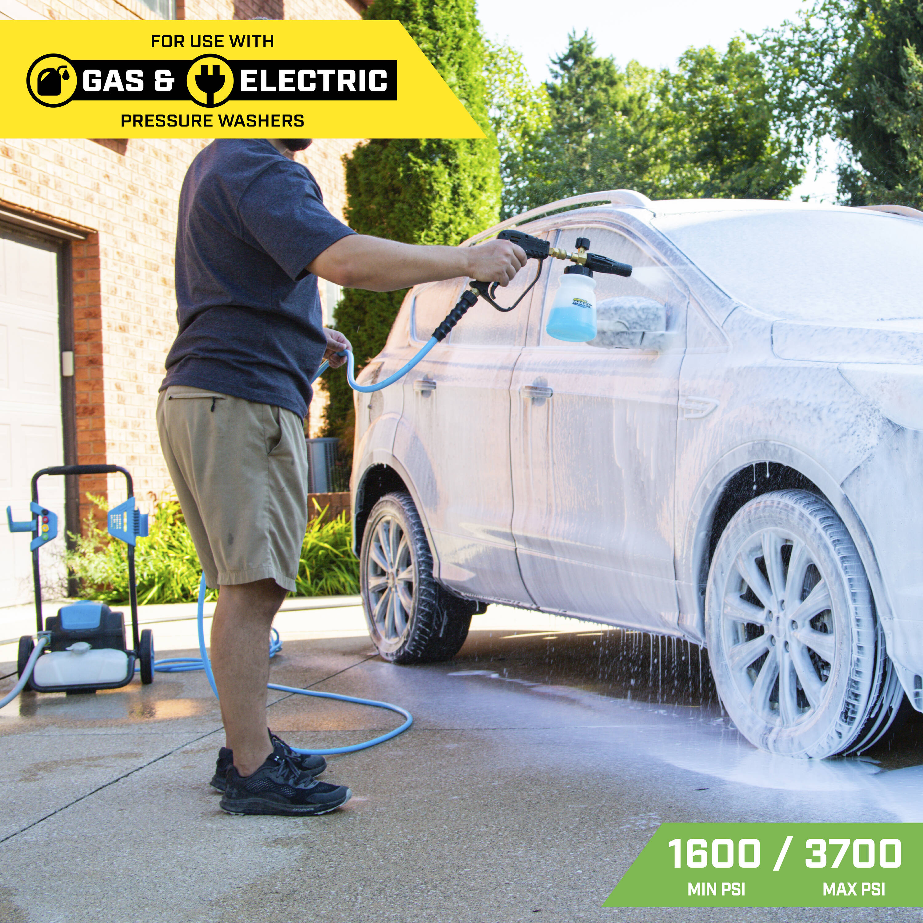 SurfaceMaxx up to 3700 PSI 1/4-in Foam Cannon