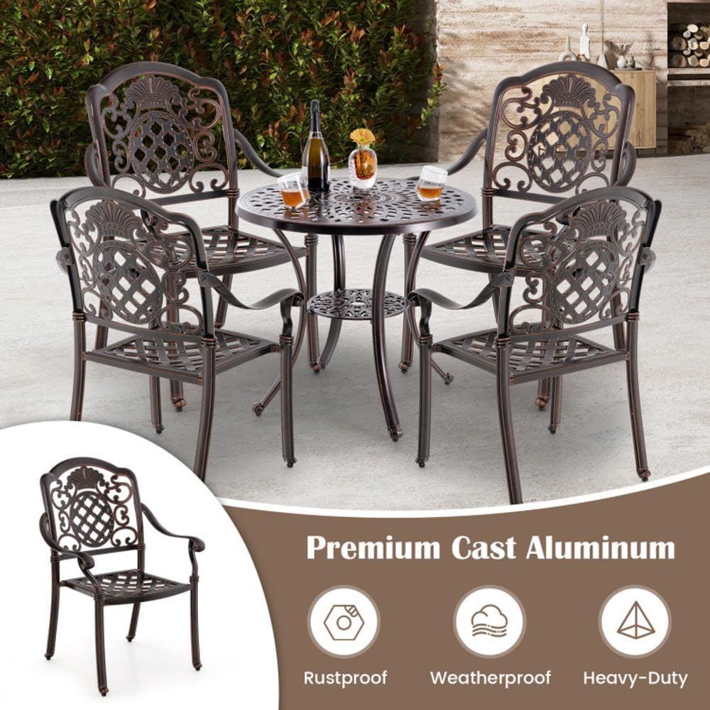 BABOOM BOM-21A-DBR-OR Patio-Chairs - View #9