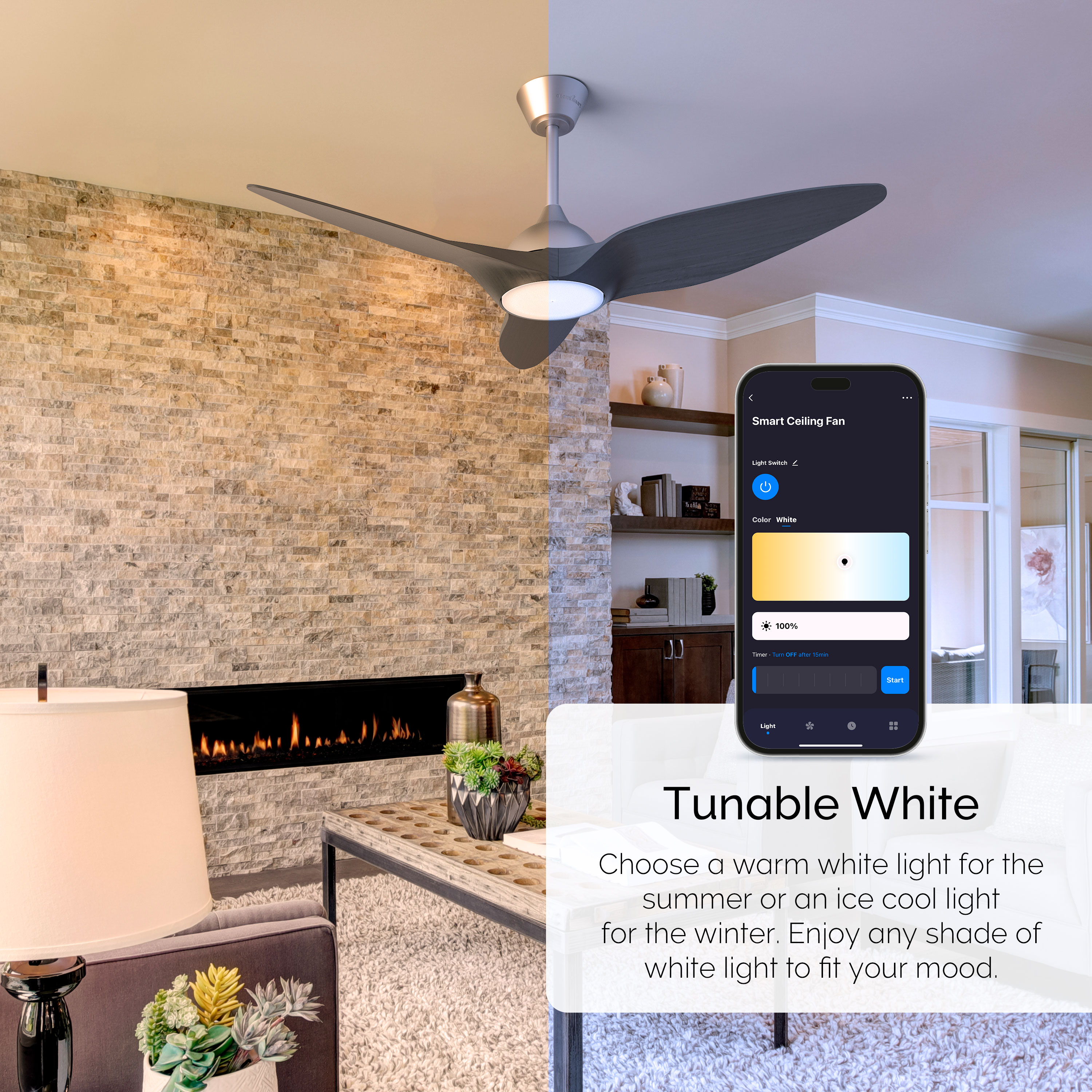 atomi smart AT2005-BS-GW Ceiling-Fans - View #4