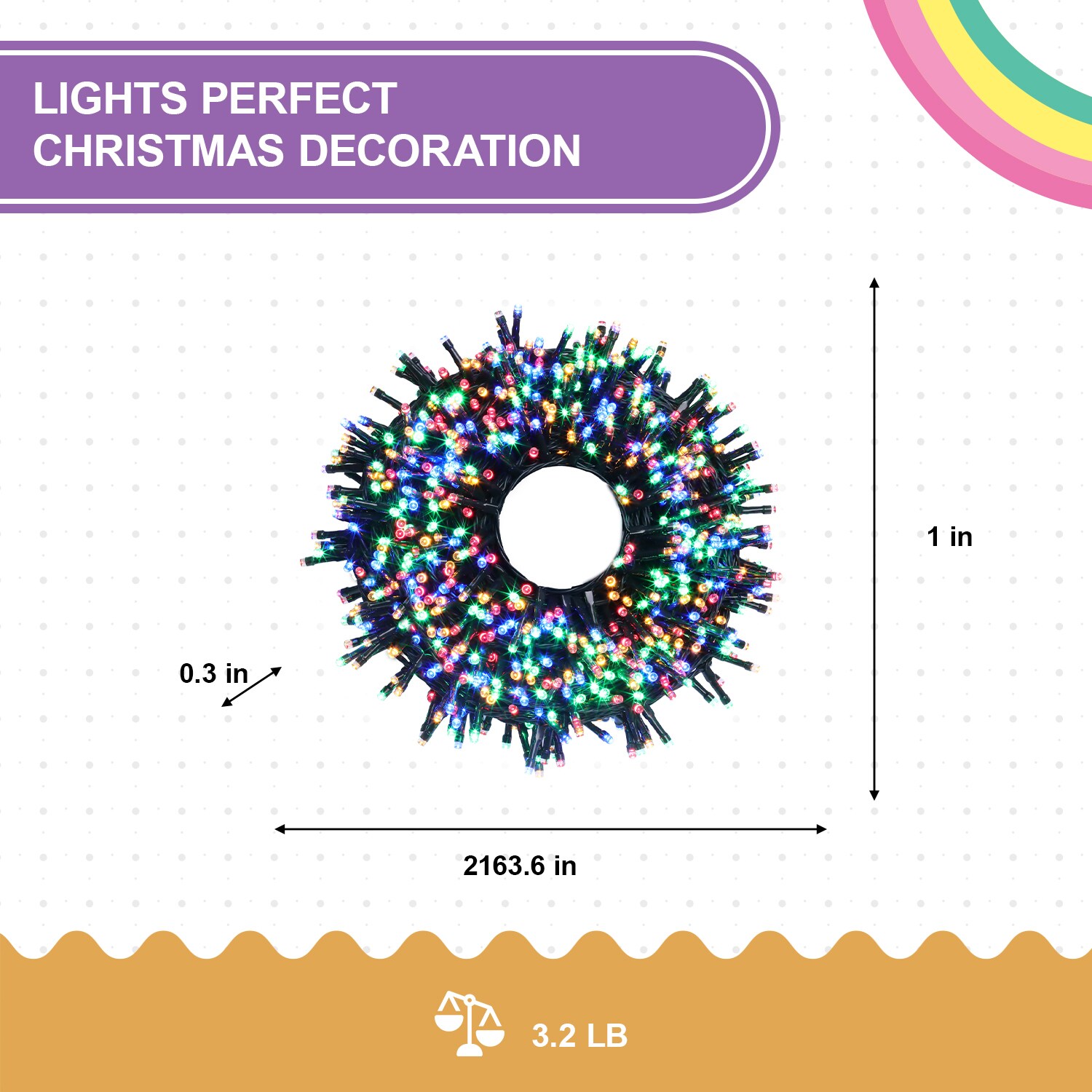 Joiedomi 30800 Christmas-String-Lights - View #2